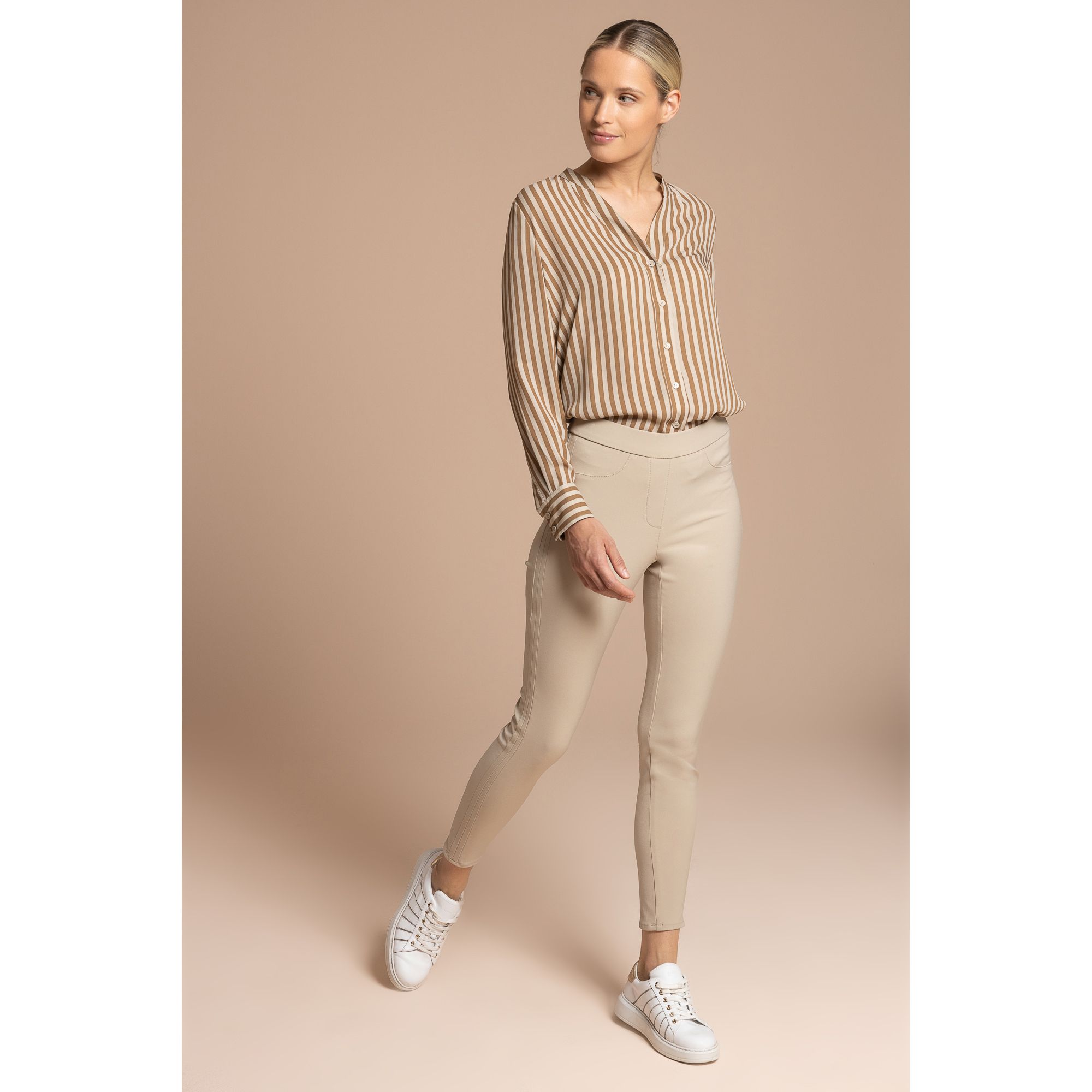 B-Ware STEFFEN SCHRAUT Jeggings, London knöchellang Galon-Streifen