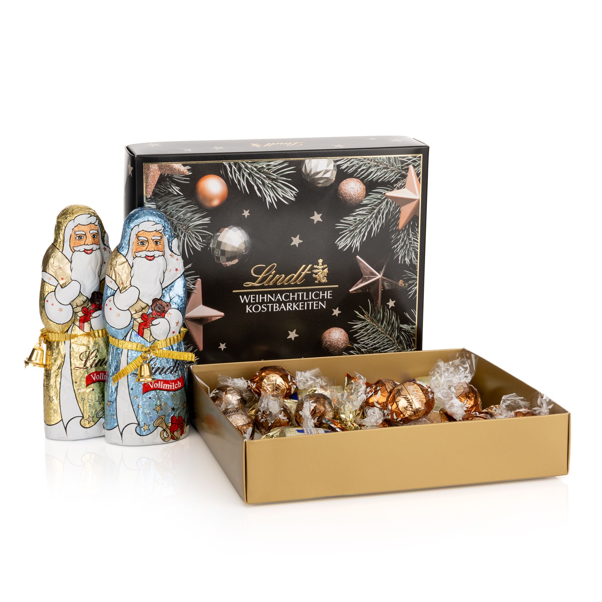  LINDT Glamour Kostbarkeiten 6 versch. Sorten exklusiv bei QVC Inhalt 674g, 33 Stk.