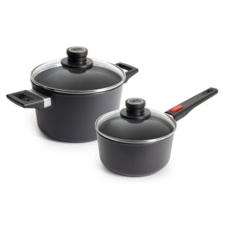 WOLL® D-Lite Topf-Set inkl. Sicherheits- glasdeckel 18cm & 20cm