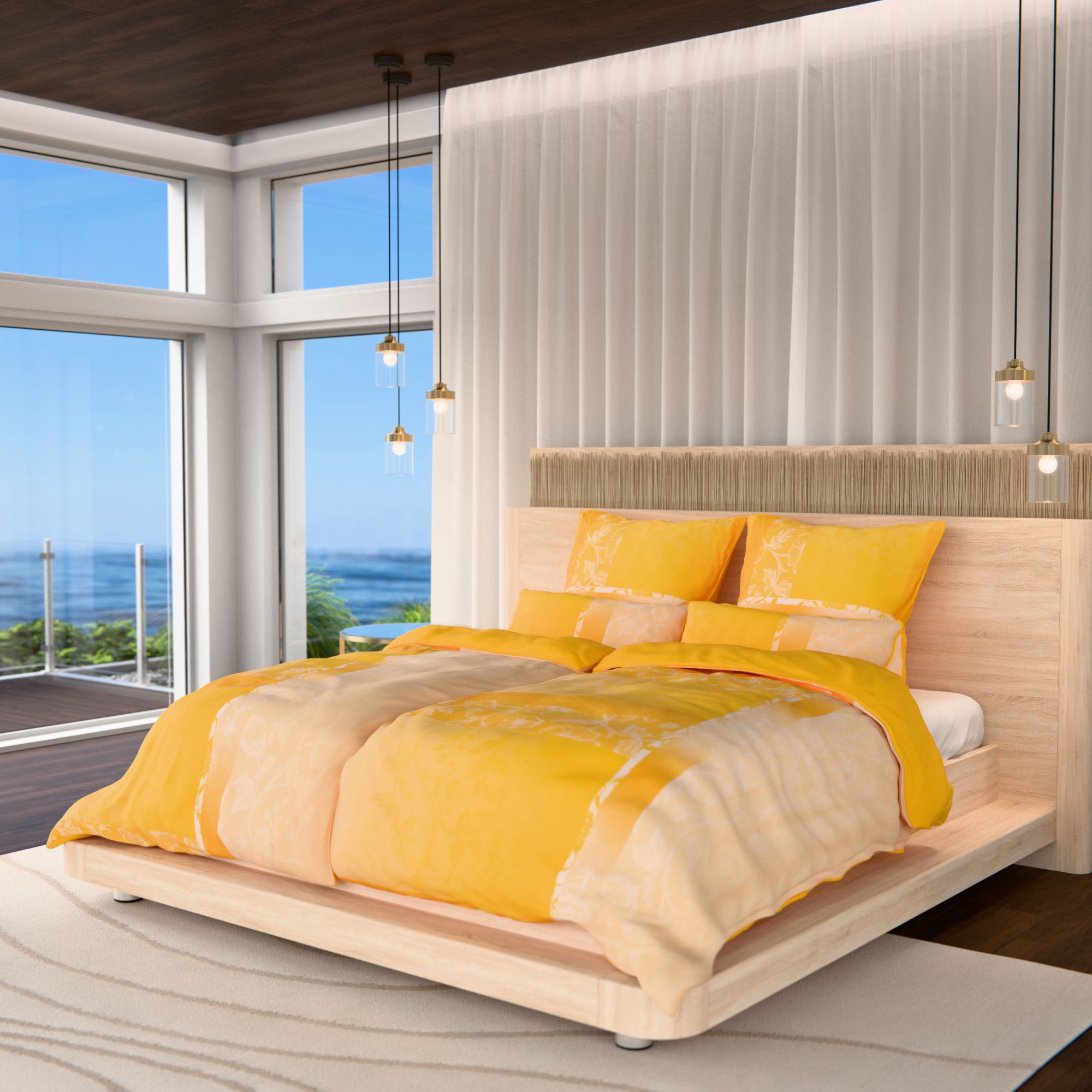 JERYMOOD Wendebettwäsche florale Grafik Mikrofaser Jersey Setauswahl