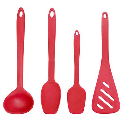 KOCHBLUME® Küchenhelfer-Set Kompakt aus Silikon 4tlg.