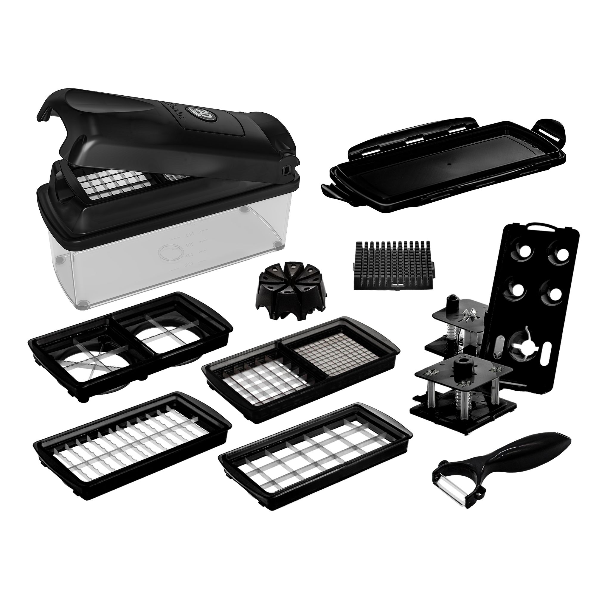 GENIUS Nicer Dicer Plus Jubiläums-Edition 14tlg. Set 1,5L Volumen