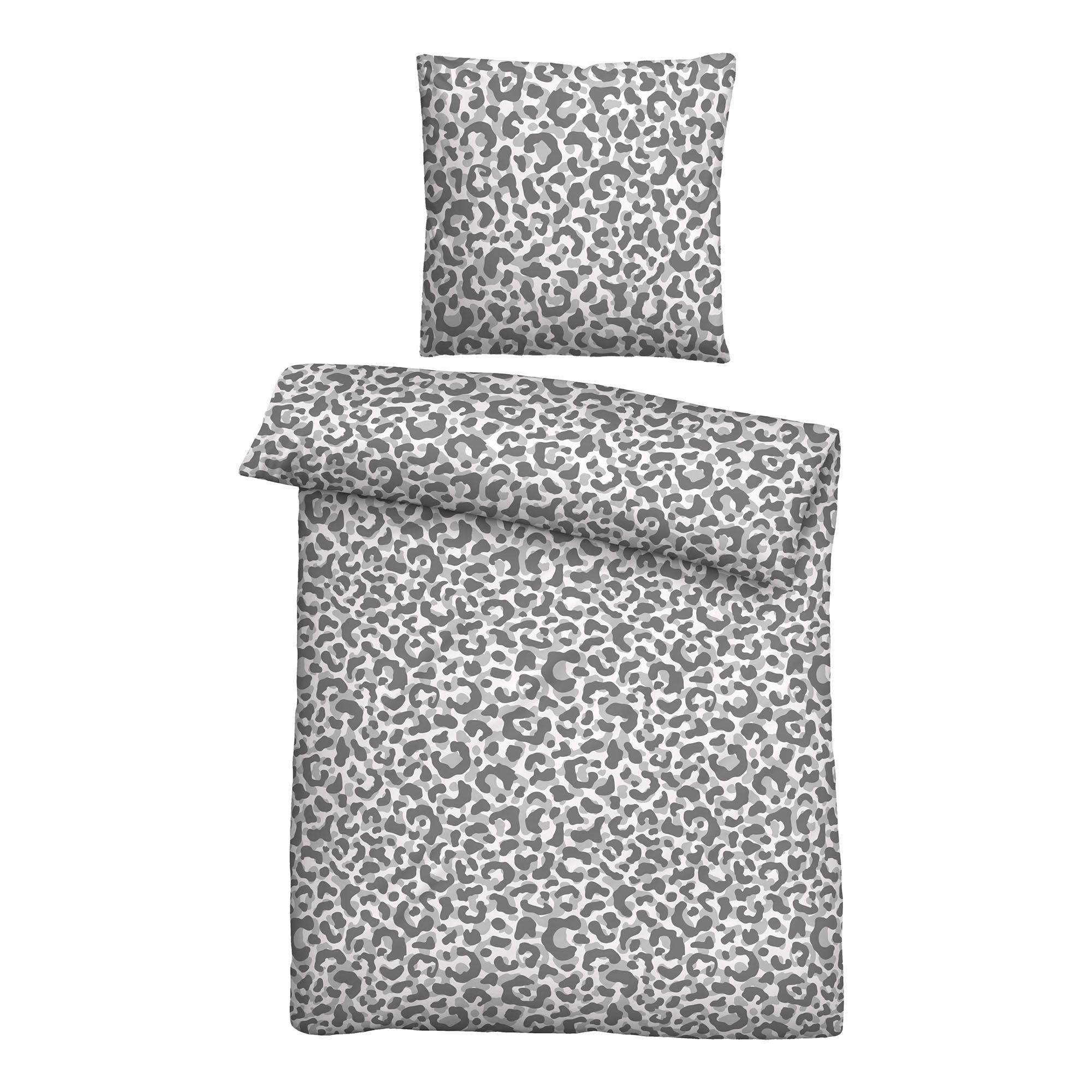 Castell® Bettwäsche Leo Baumwoll Seersucker Einzelbett, 2tlg.