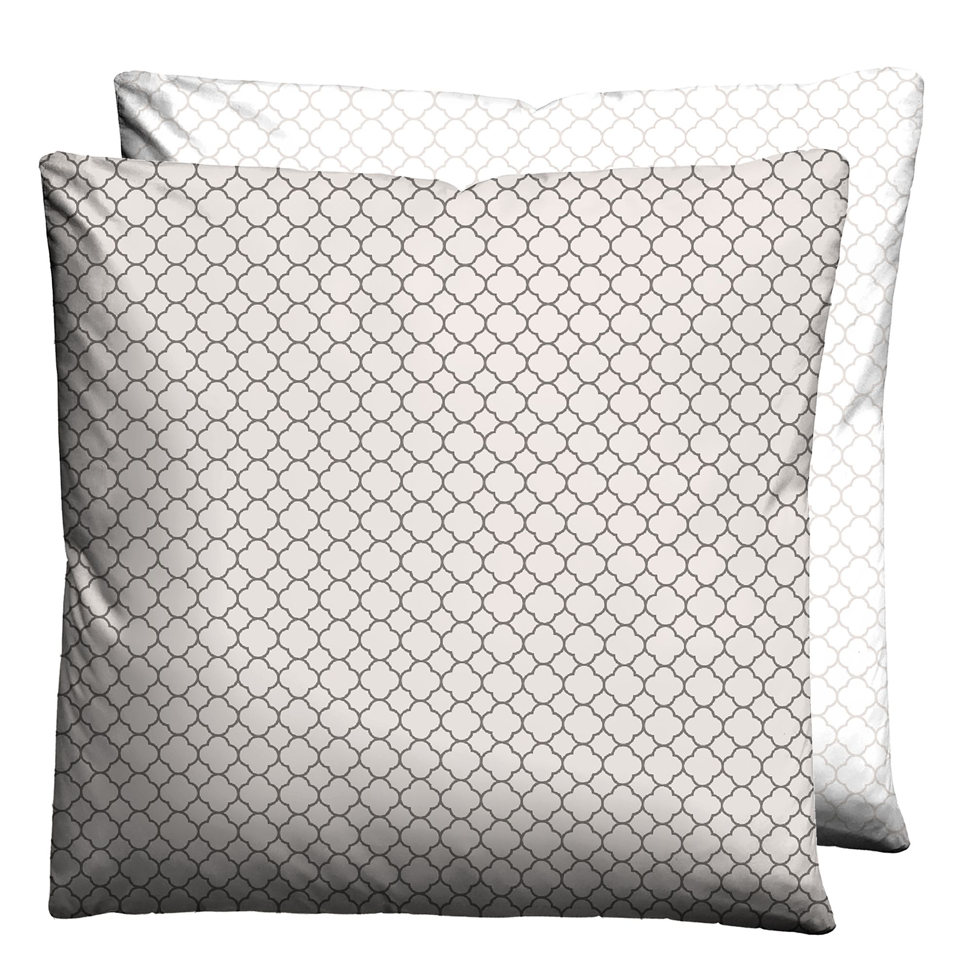 biberna® 1 Kissenbezug Mix&Match Kacheln Mako-Satin Größenauswahl