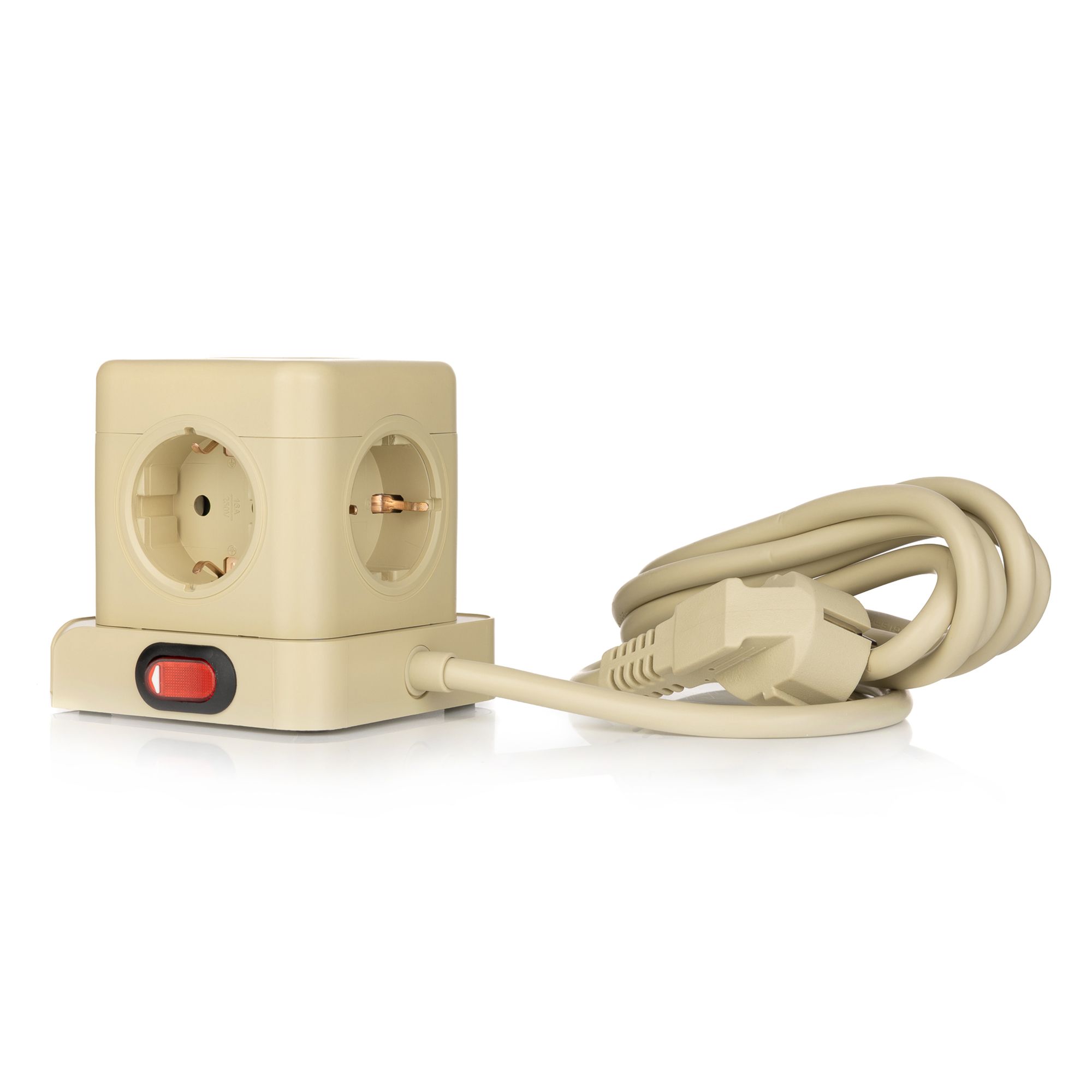 Steckdosenwürfel 9-fach Anschluss inkl. 3x USB-A, 1x USB-C TÜV/GS geprüft