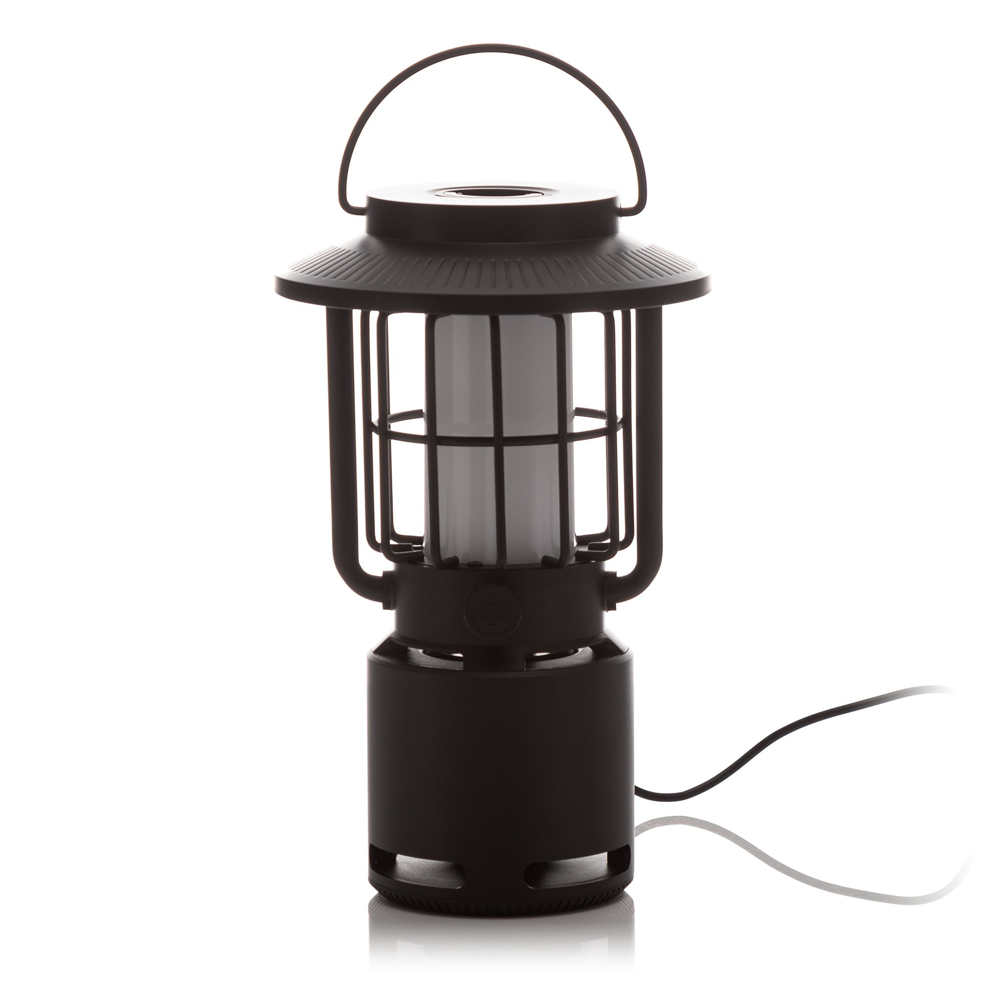 Multifunktionale LED-Laterne 3 Lichtfarben mit Bluetooth- Lautsprecher