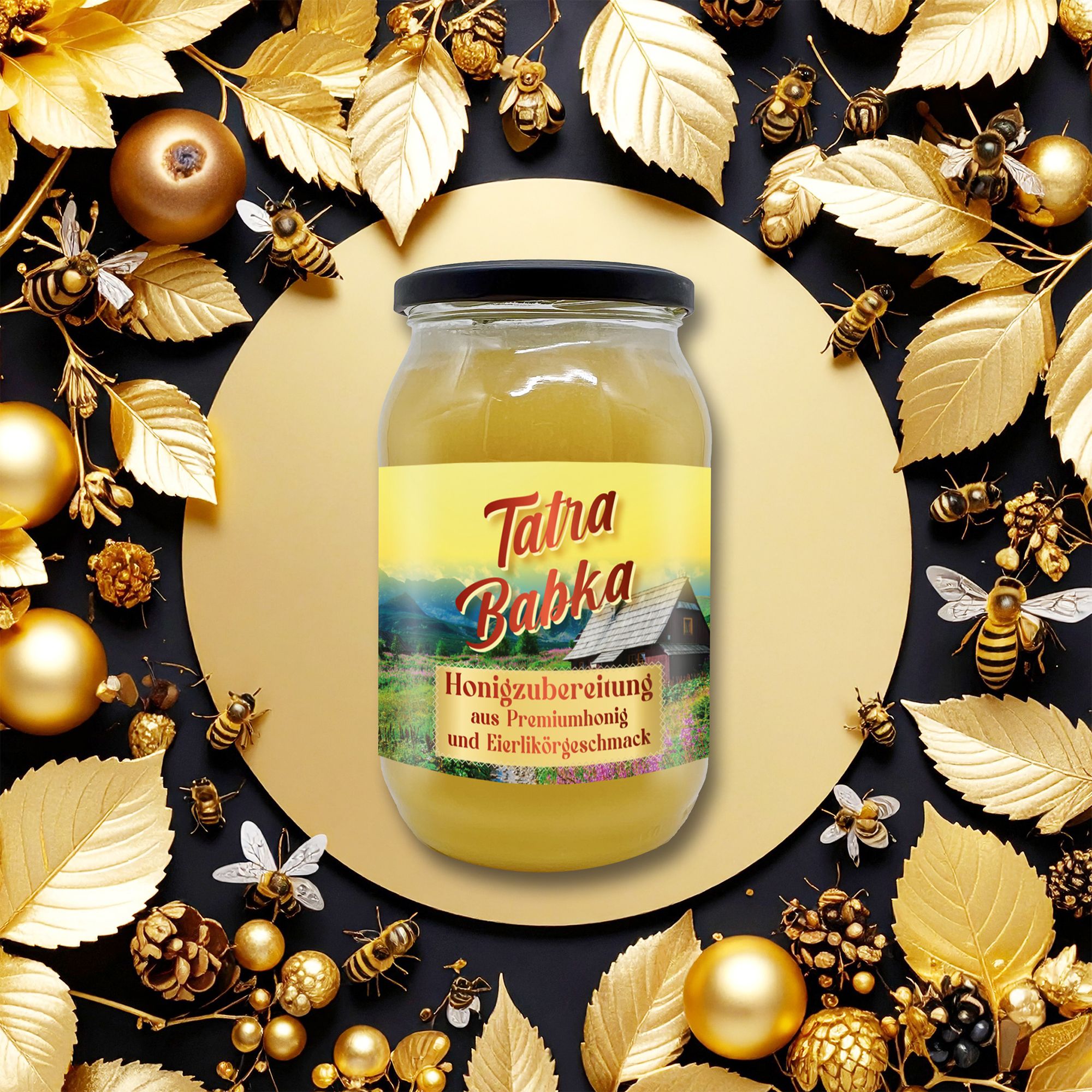 TATRABABKA Honigzubereitung mit Eierlikörgeschmack Inhalt: 1.200g