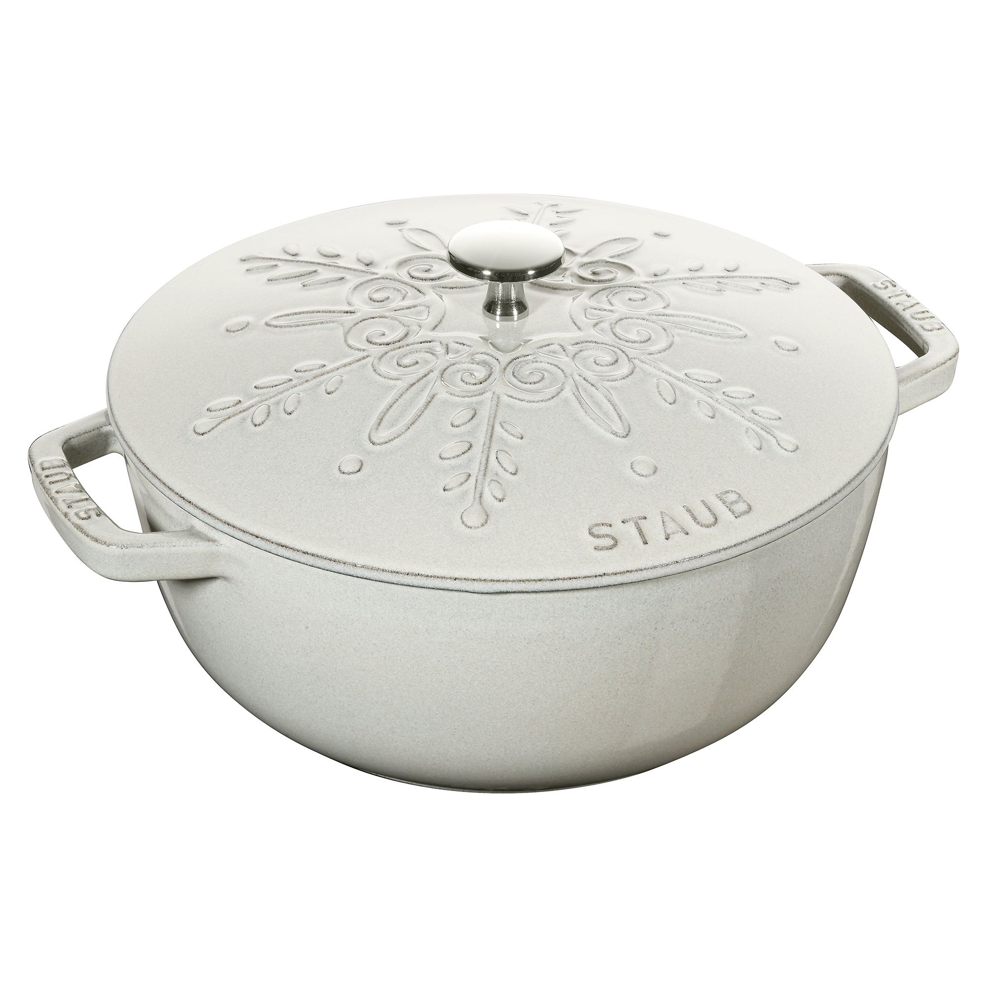 STAUB® Gusseisen-Topf La Marmite Ø24cm Weißer Trüffel
