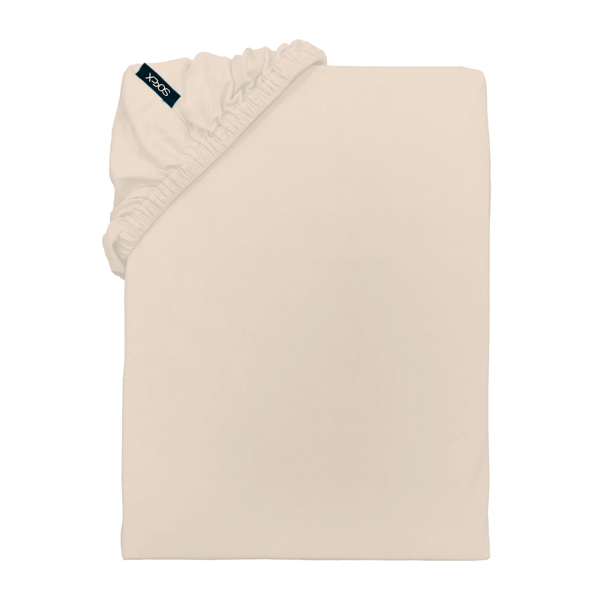 SOCCX 1 Spannbettlaken uni Baumwoll Jersey Farb- & Größenauswahl