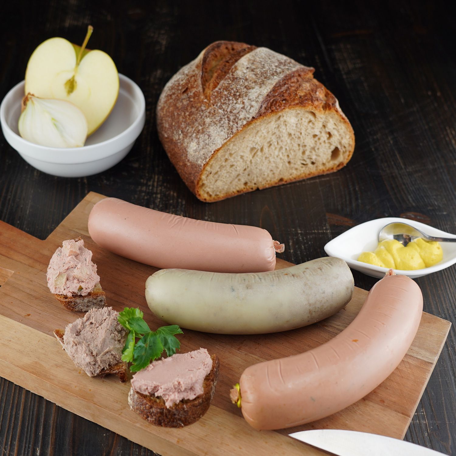  TANNENGLÜCK Leberwurst Set 3 versch. Sorten Inhalt 450g, 3 Stk.