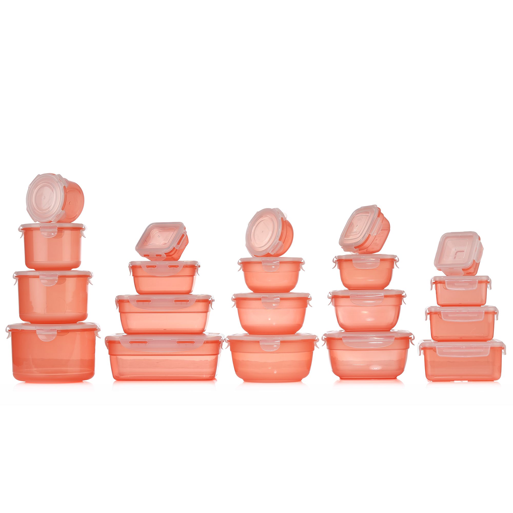 LocknLock 20 Frischhaltedosen nestbar 170ml-2,1l