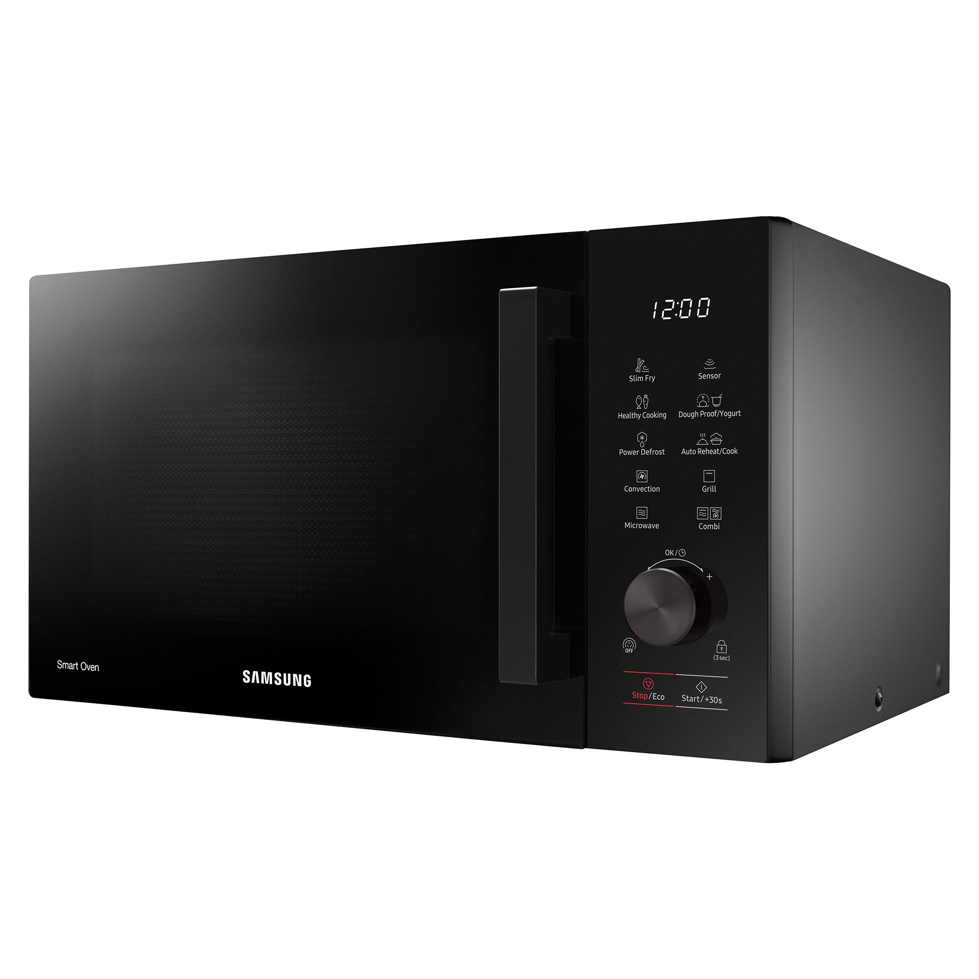 SAMSUNG MC28A5137KK/E1 Kombi-Mikrowelle Grill und Heißluft 28L Garraum, 900 Watt