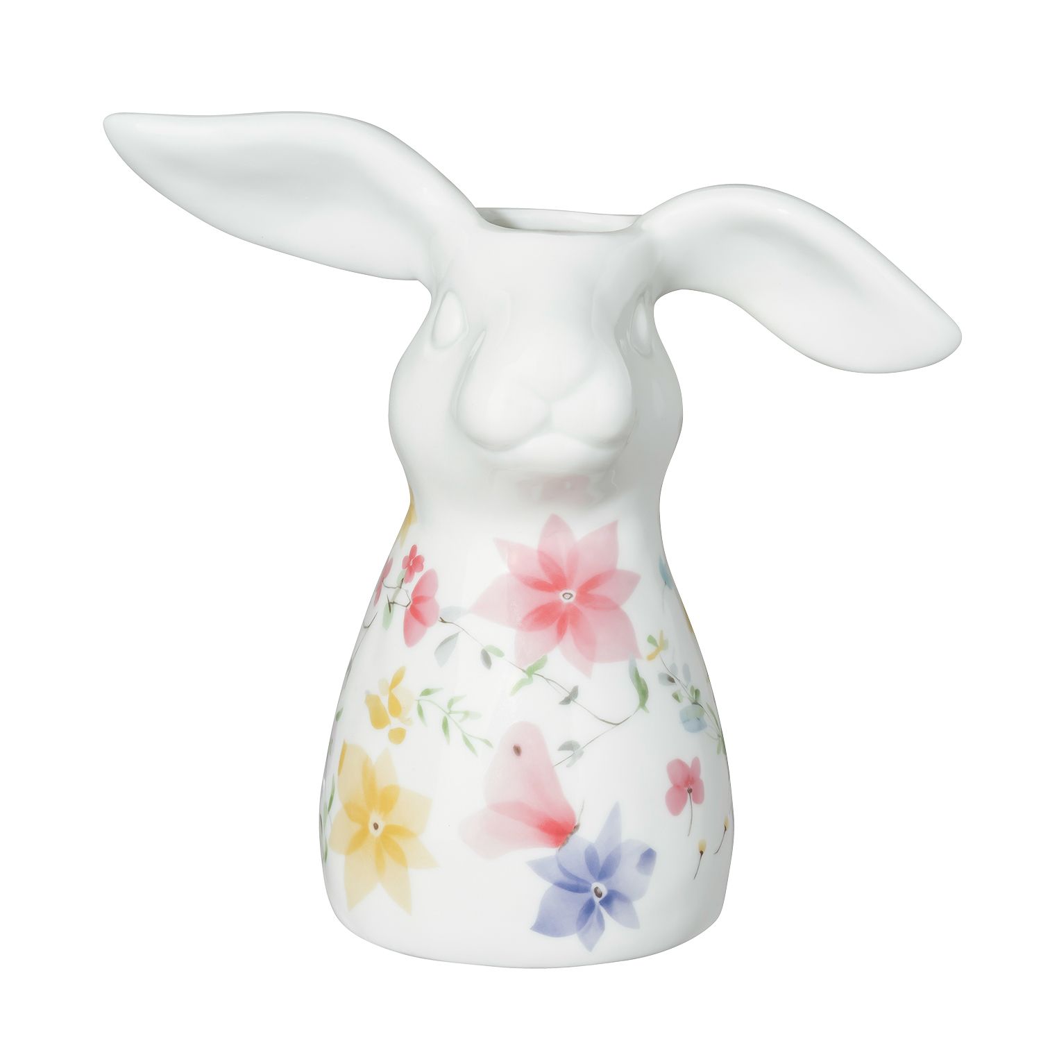 HUTSCHENREUTHER Frühlingsgrüße 2026 Hasen-Vase aus Porzellan 16 cm