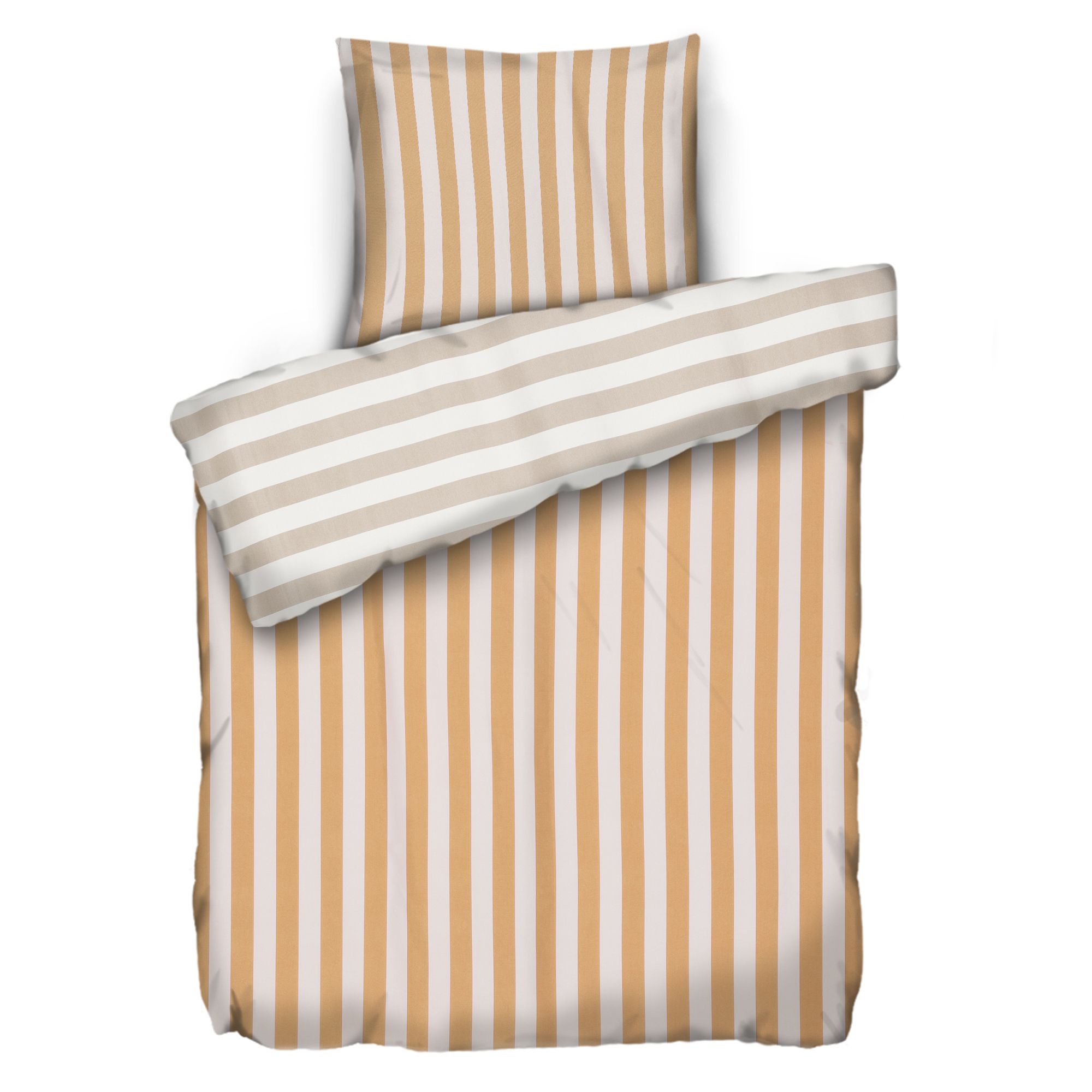 SOFT HARMONY Wendebettwäsche Streifen Mikrofaser samtweich Einzelbett, 2tlg.