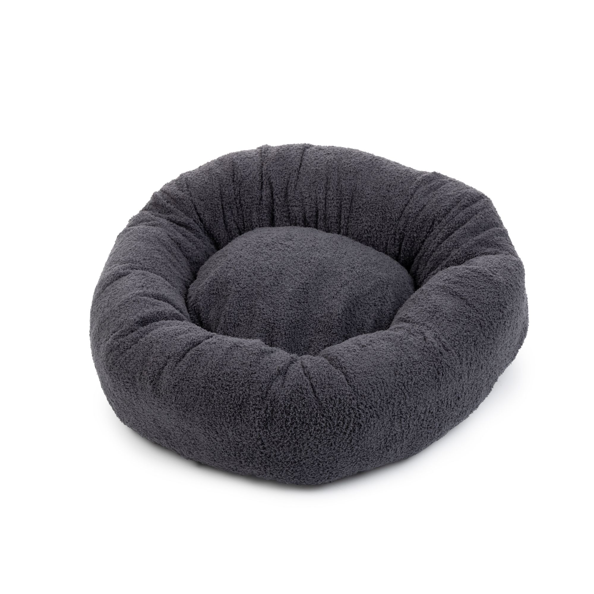 COZEE HOME Hundebett Jacquard mit Struktur Mikrofaser Bouclé waschbar,Größenausahl