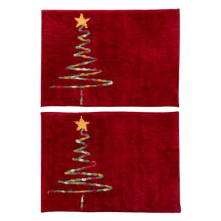 CASA FONDO 2 Fußmatten Tannenbaum Mikrofaser, waschbar Farb- & Größenauswahl
