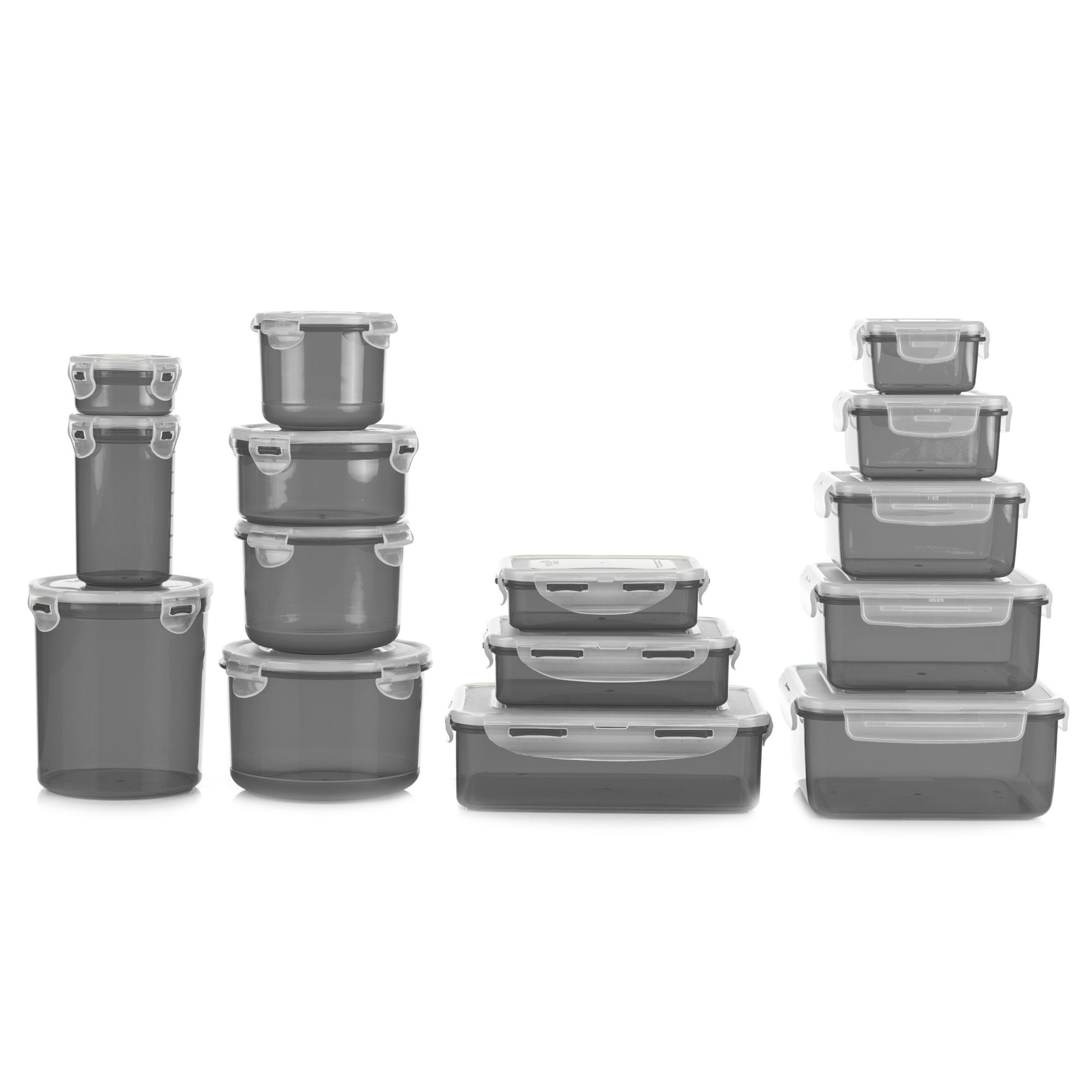 LocknLock 15 Frischhaltedosen 3 versch. Formen 100ml-2L nestbar