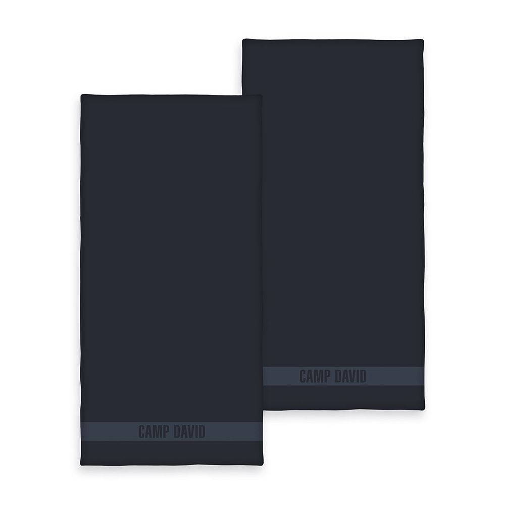 CAMP DAVID I SOCCX 2 uni Handtücher CAMP DAVID 100% Baumwolle ca. 50x100cm