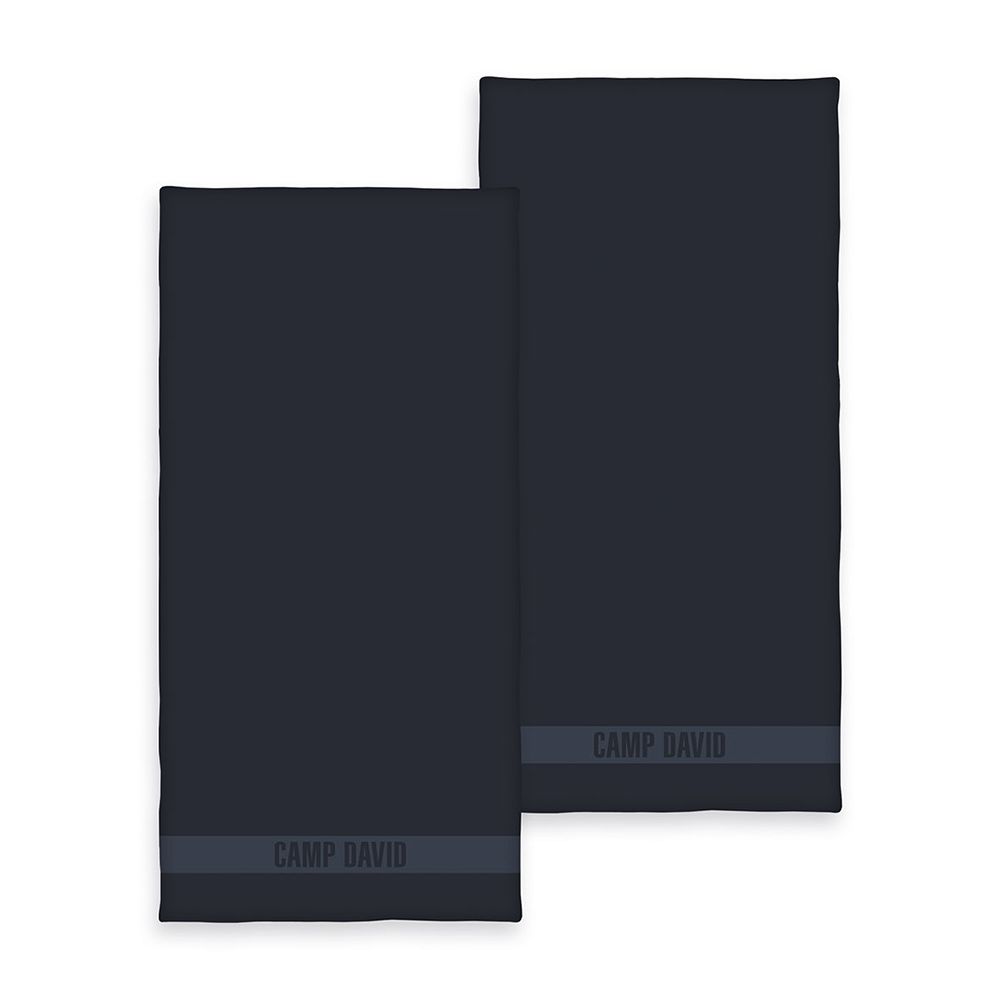 CAMP DAVID I SOCCX 2 uni Handtücher CAMP DAVID 100% Baumwolle ca. 50x100cm