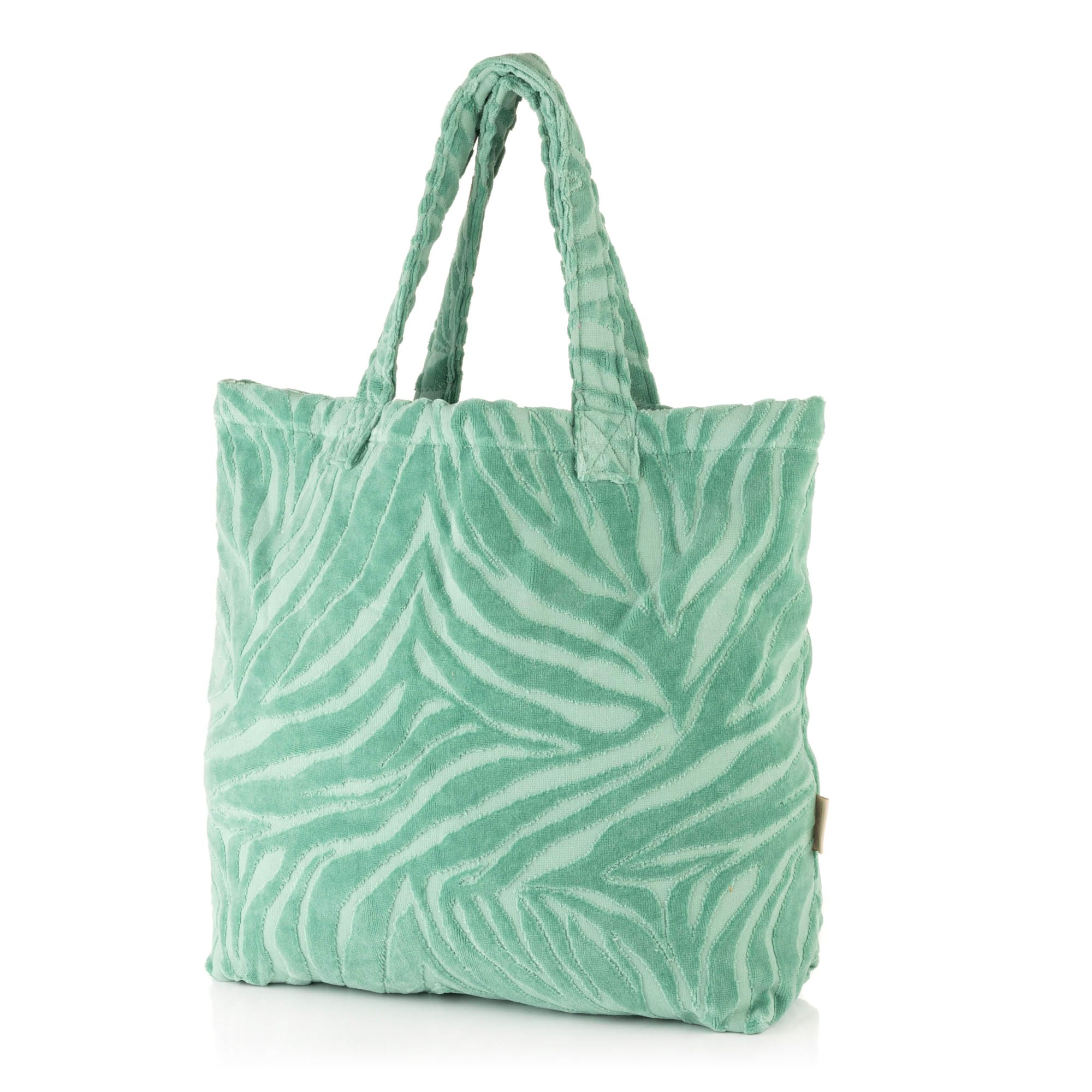 ANNI FOR FRIENDS Strandtasche Zebra-Design 100% Baumwolle ca. 45x55cm