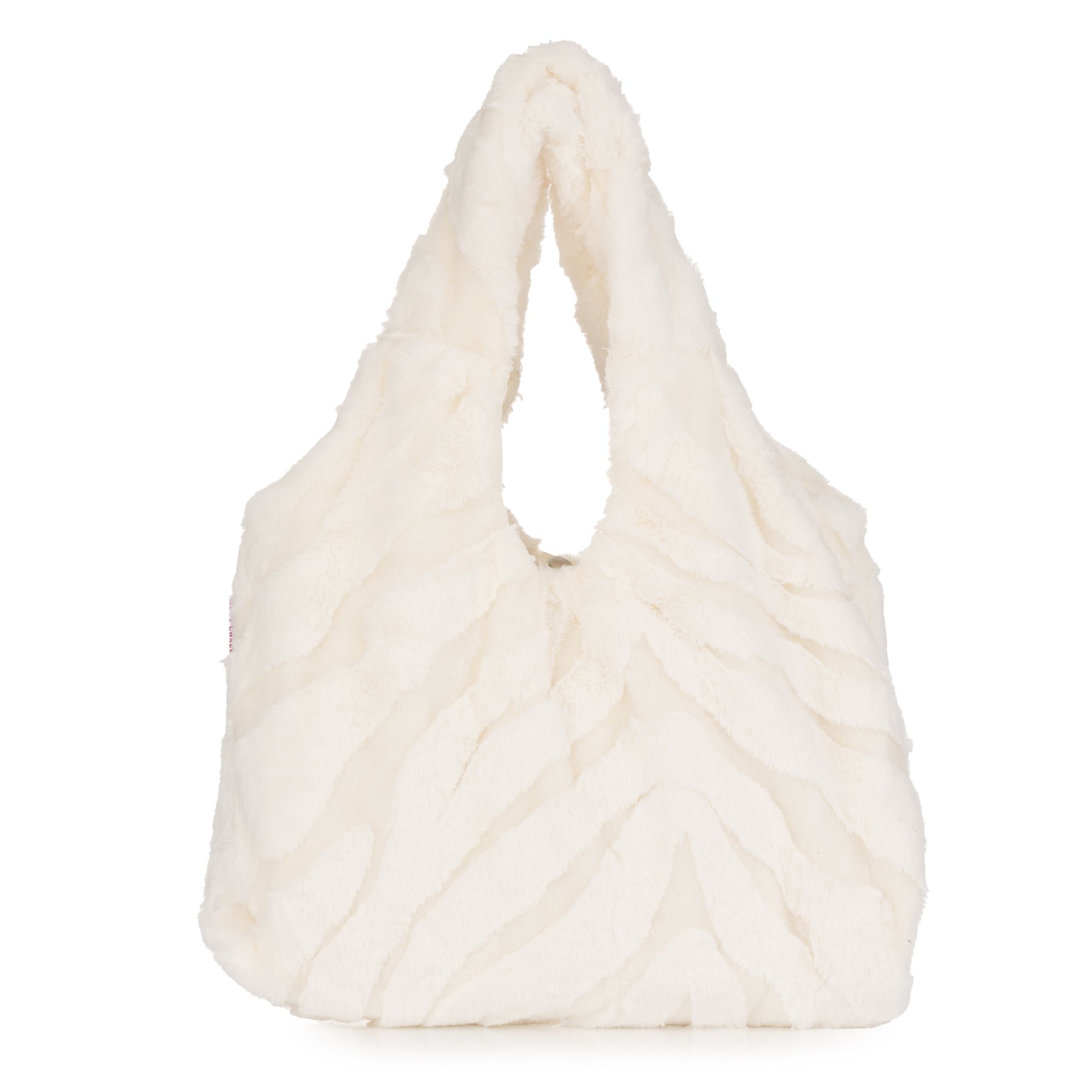MONT CHALET 1 Tasche 30x40cm Glanzstreifen Hoch/Tief-Animal-Look Druckknopf