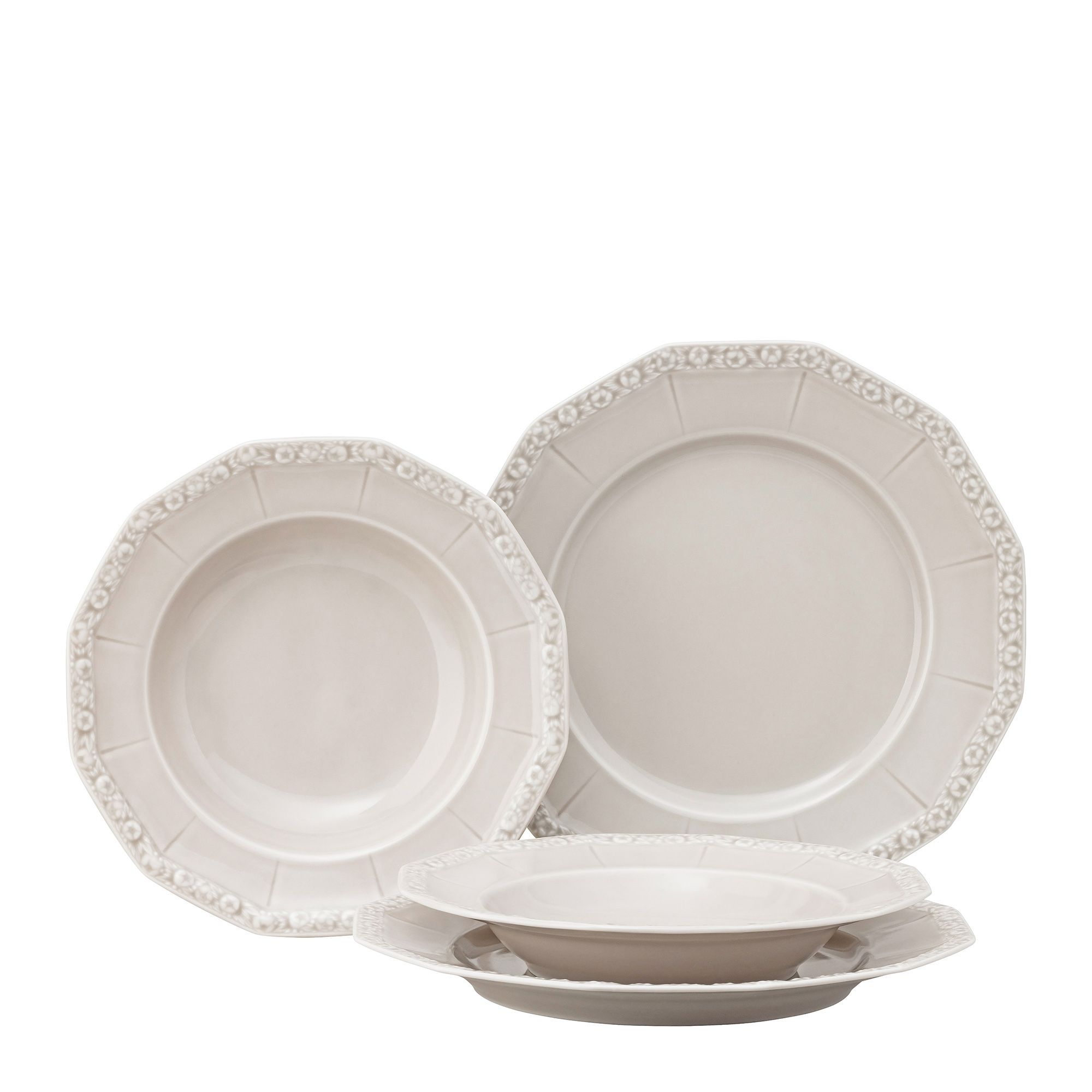 ROSENTHAL Maria en Vogue Dinner-Set Pale Orchid 4tlg.