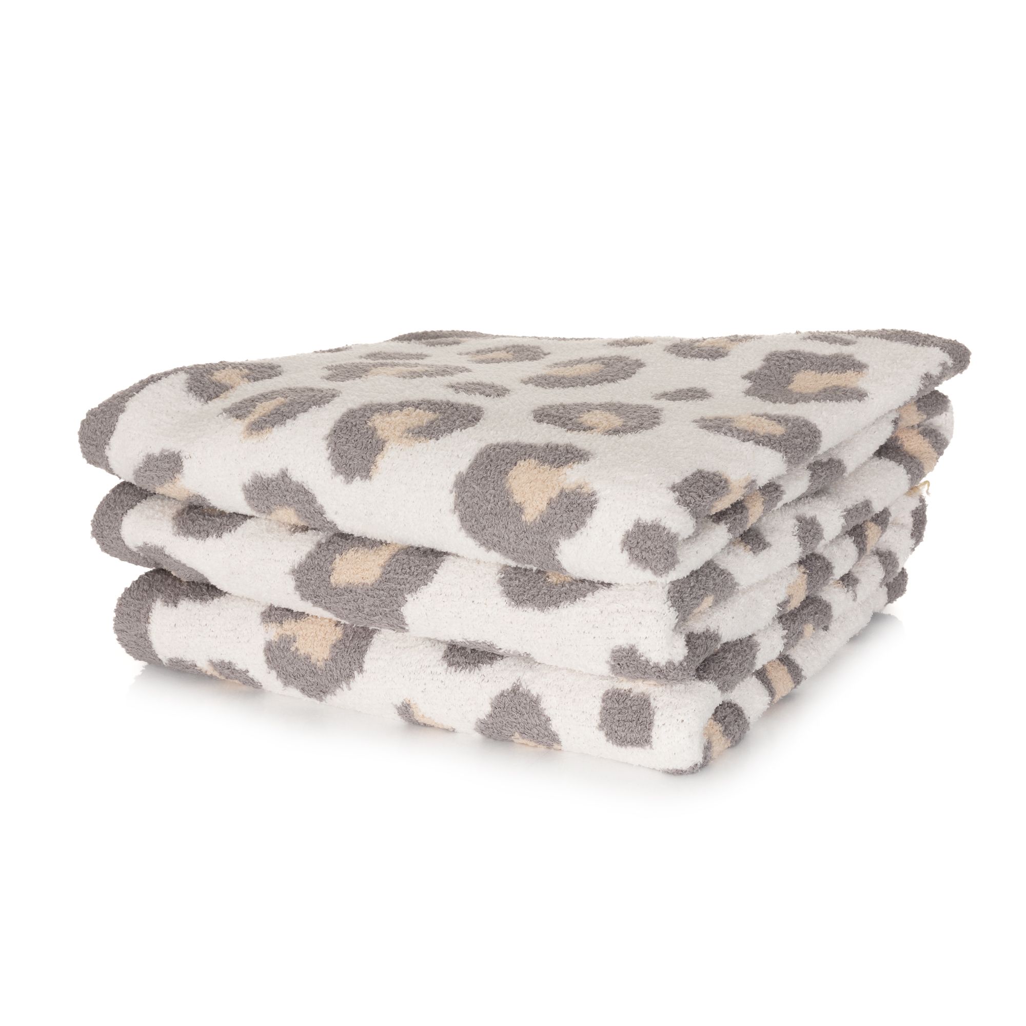 COZEE HOME Kuscheldecke Muster mit Struktur MF Fluffy Bouclé waschbar, 150x200cm