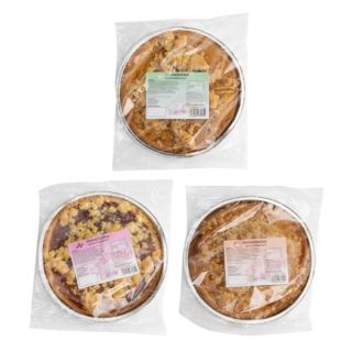 SÜSSERIA Streuselkuchen mit Fruchtfüllung/Crumble 3 versch. Sorten Inhalt 3x 350g