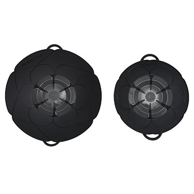 KOCHBLUME® Überkochstopp Größe S Ø 14-18cm & Größe L Ø 14-24cm 2tlg.