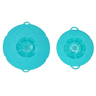 KOCHBLUME® Überkochstopp Größe S Ø 14-18cm & Größe L Ø 14-24cm 2tlg.