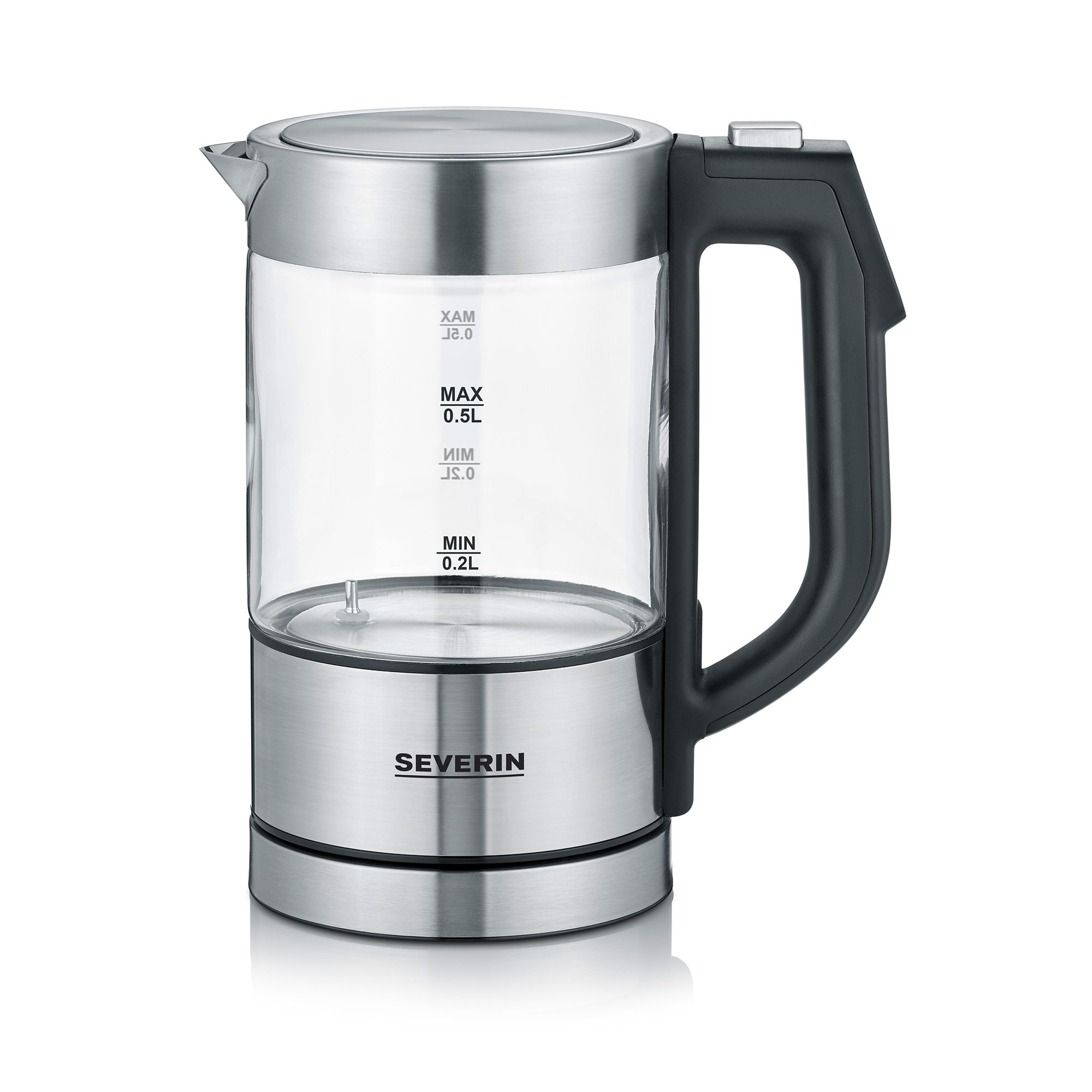 SEVERIN Mini-Wasserkocher WK 3458 0,5L Volumen Temperaturregelung