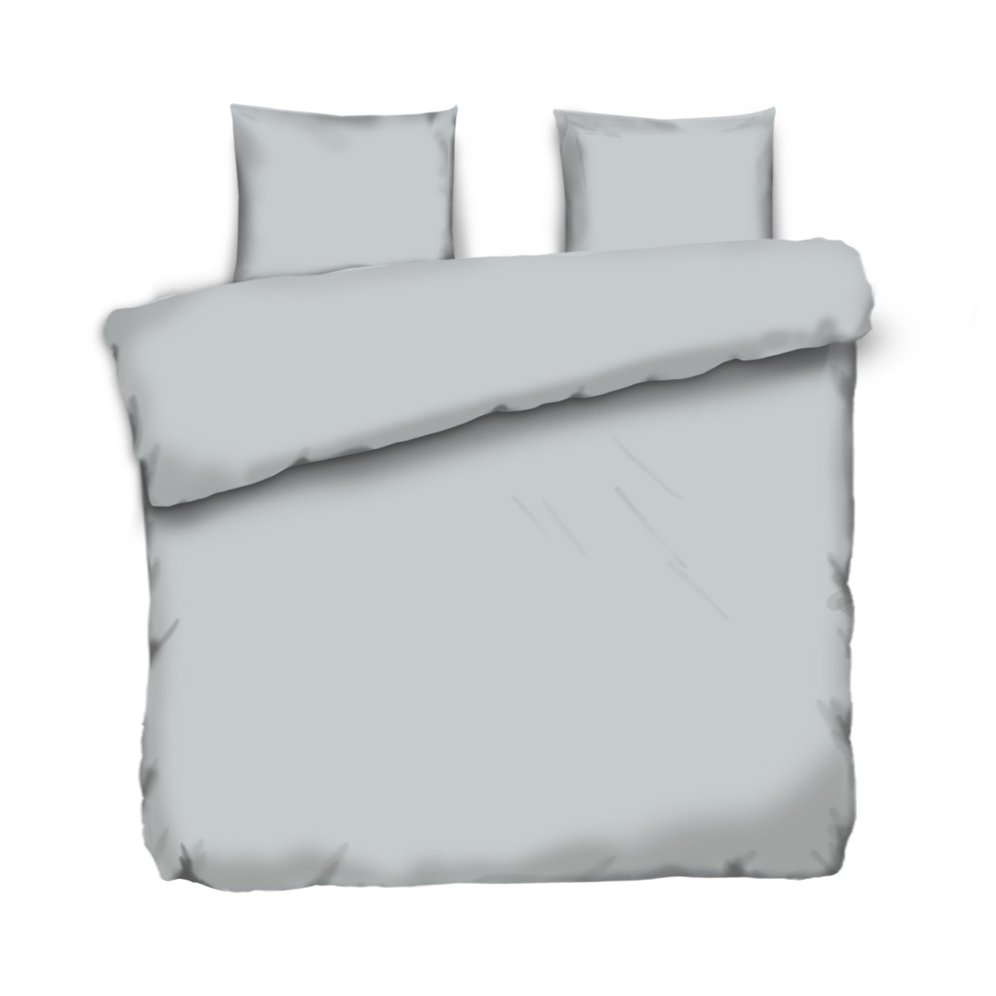 JERYMOOD extra soft uni Bettwäsche Übergrößen Mikrofaser Jersey Doppelbett, 3tlg.