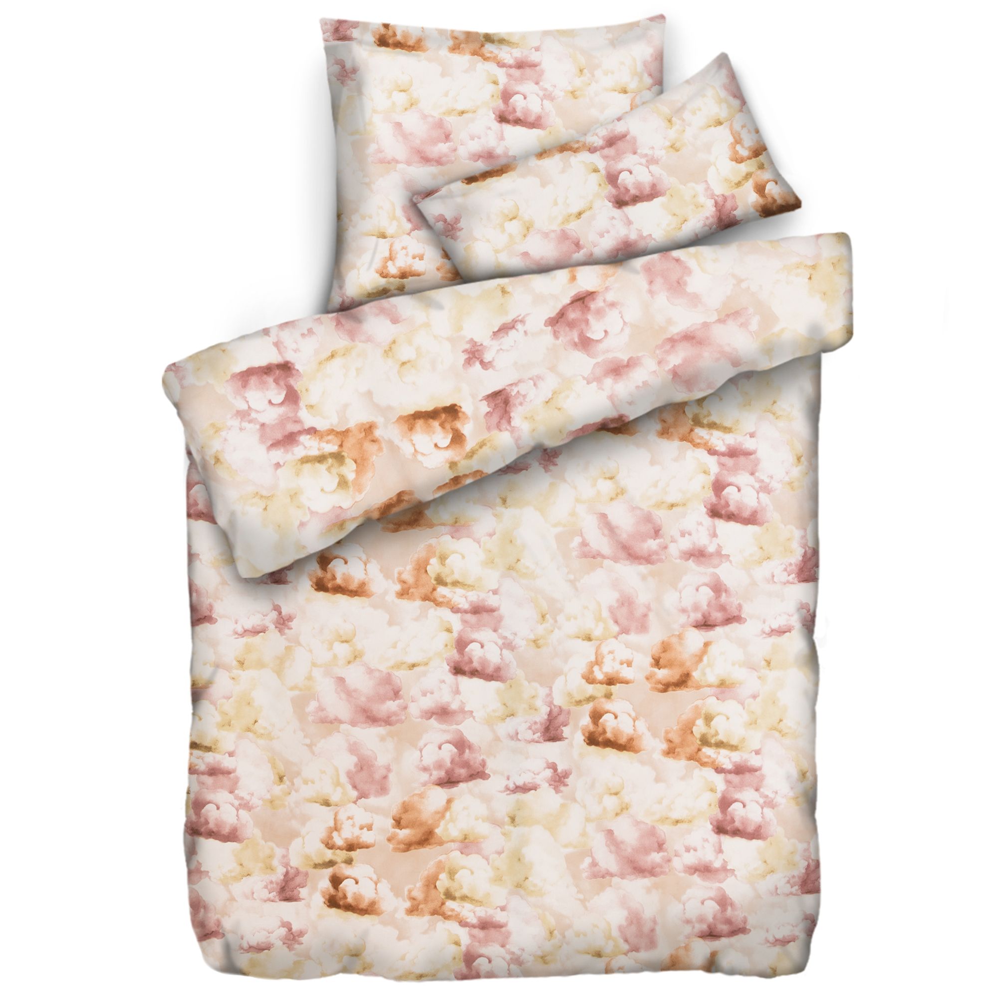 SOFT HARMONY Bettwäsche über den Wolken Mikrofaser samtweich Einzelbett, 3tlg.