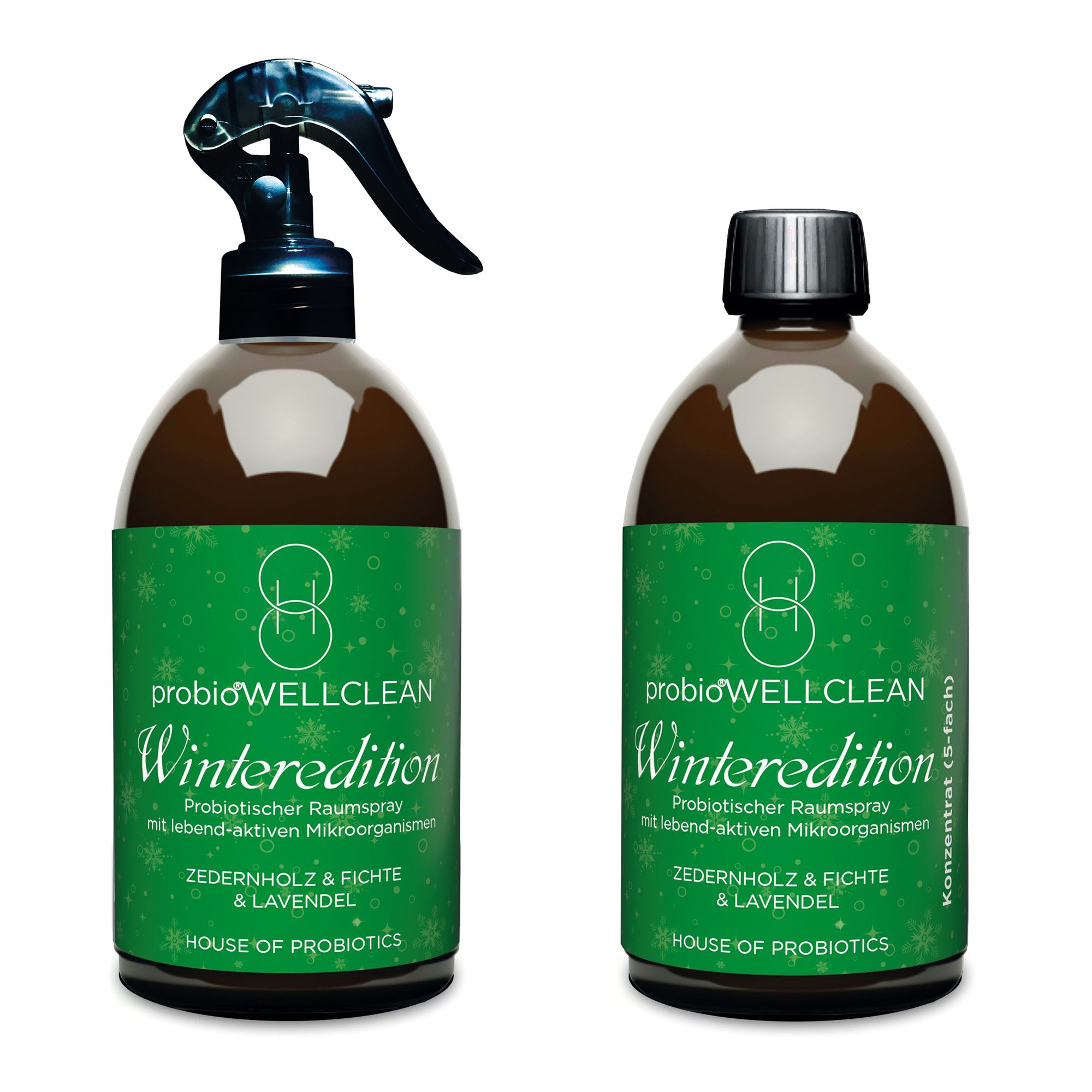 probioWELLCLEAN Raum- & Textilspray mit probiotischen Mikroorganismen 2x 500ml