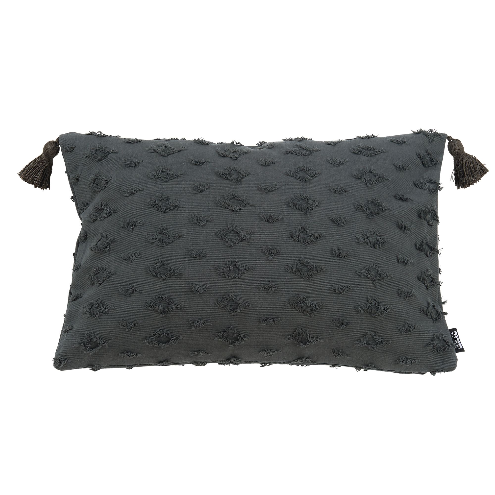 done.® Dekokissenhülle LUISE Quasten Farb- & Größenauswahl