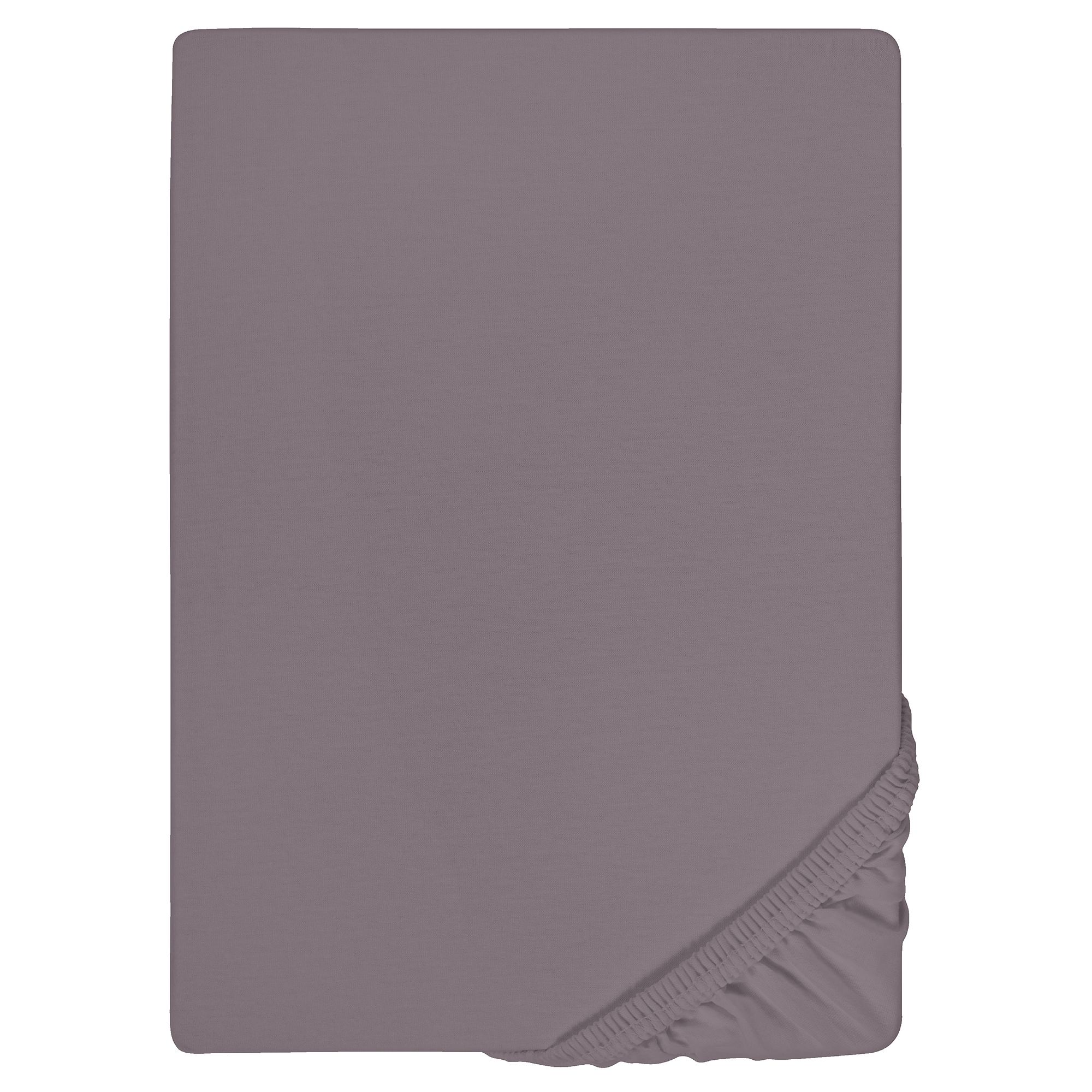 biberna® 1 uni Topper- Spannbettlaken Jersey-Elastic Größenauswahl