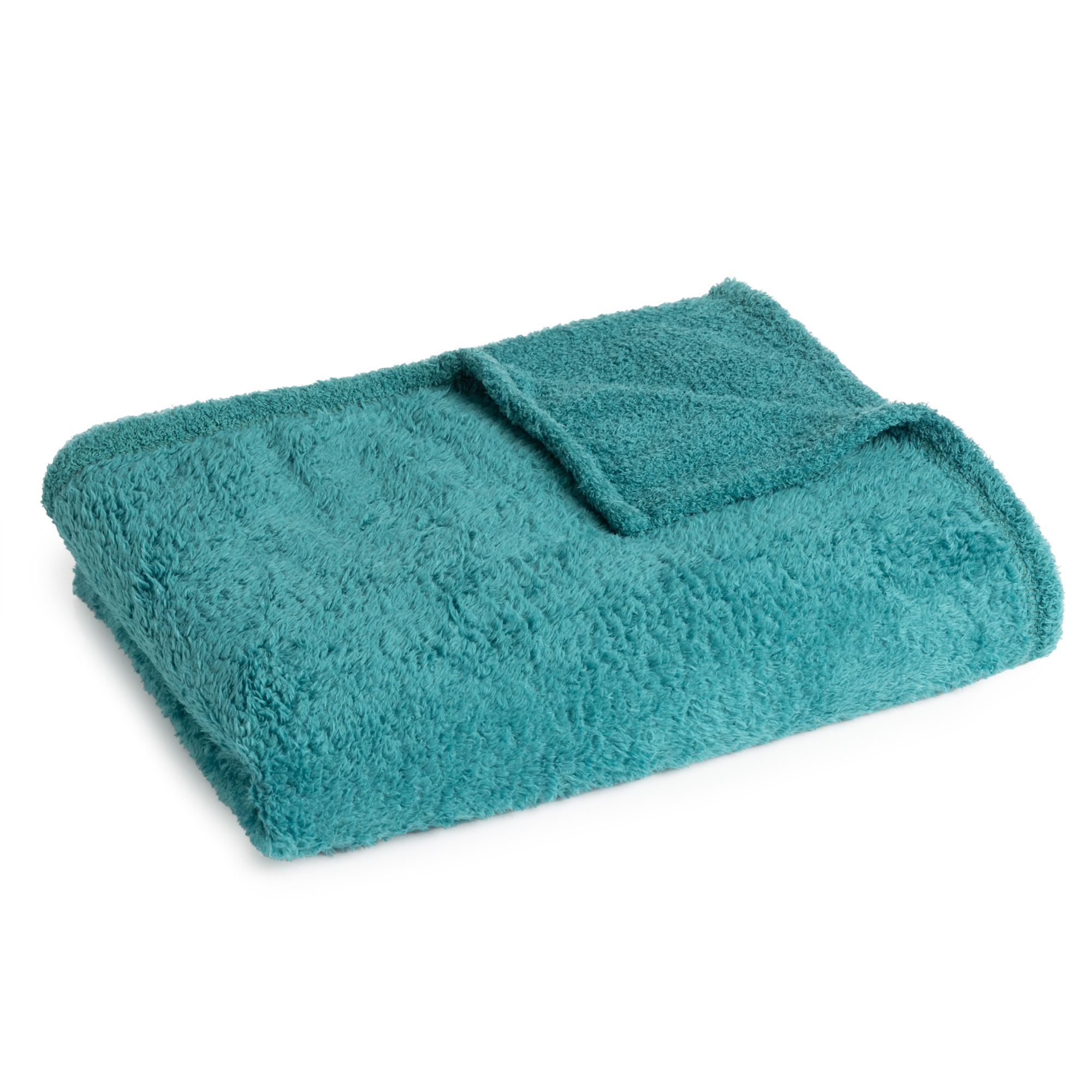 COZEE HOME Heimdecke uni Kuschelplüsch MF Soft Bouclé waschbar, 130x180cm