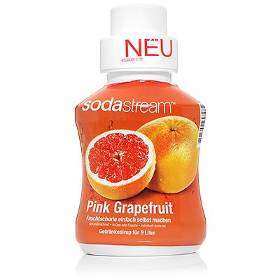 SODASTREAM Pink Grapefruit Getränkesirup für insgesamt 36L 4x je 375ml 