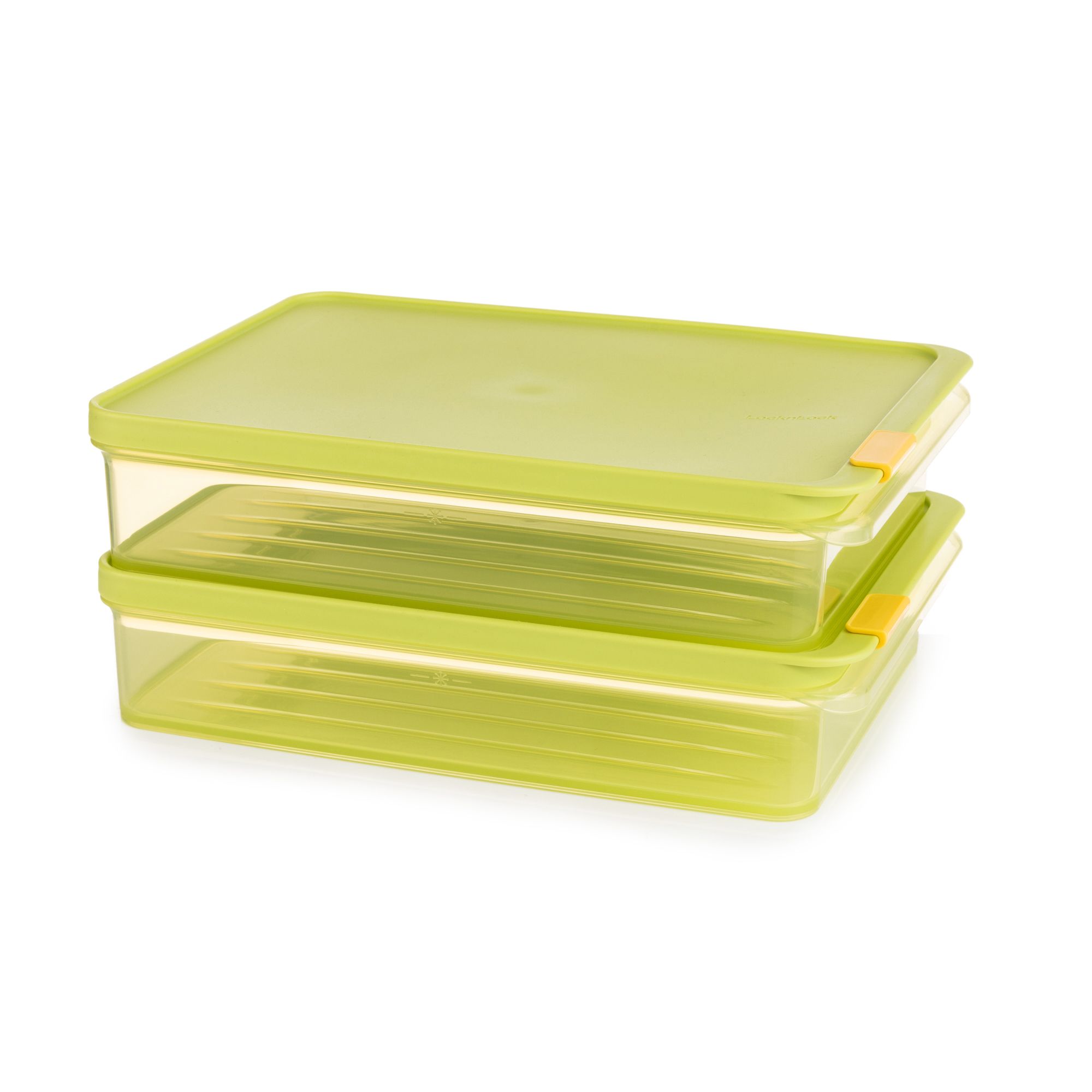 LocknLock 2 Frischhaltedosen "Freezer Fit" inkl. Indexetikett je 2,2L Volumen