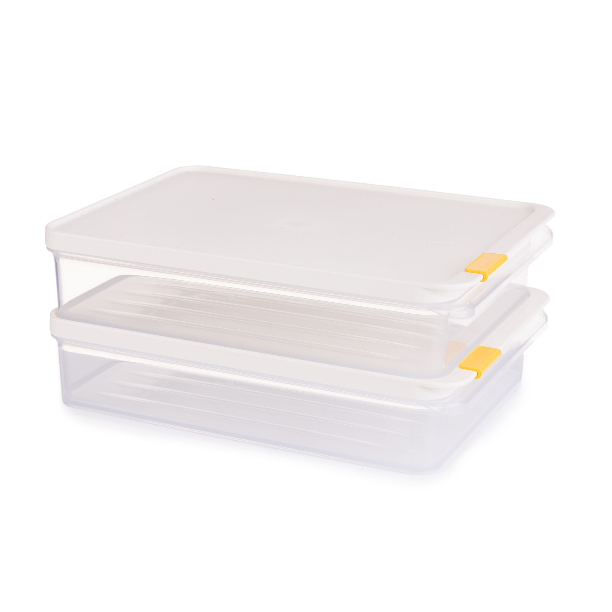 LocknLock 2 Frischhaltedosen "Freezer Fit" inkl. Indexetikett je 2,2L Volumen