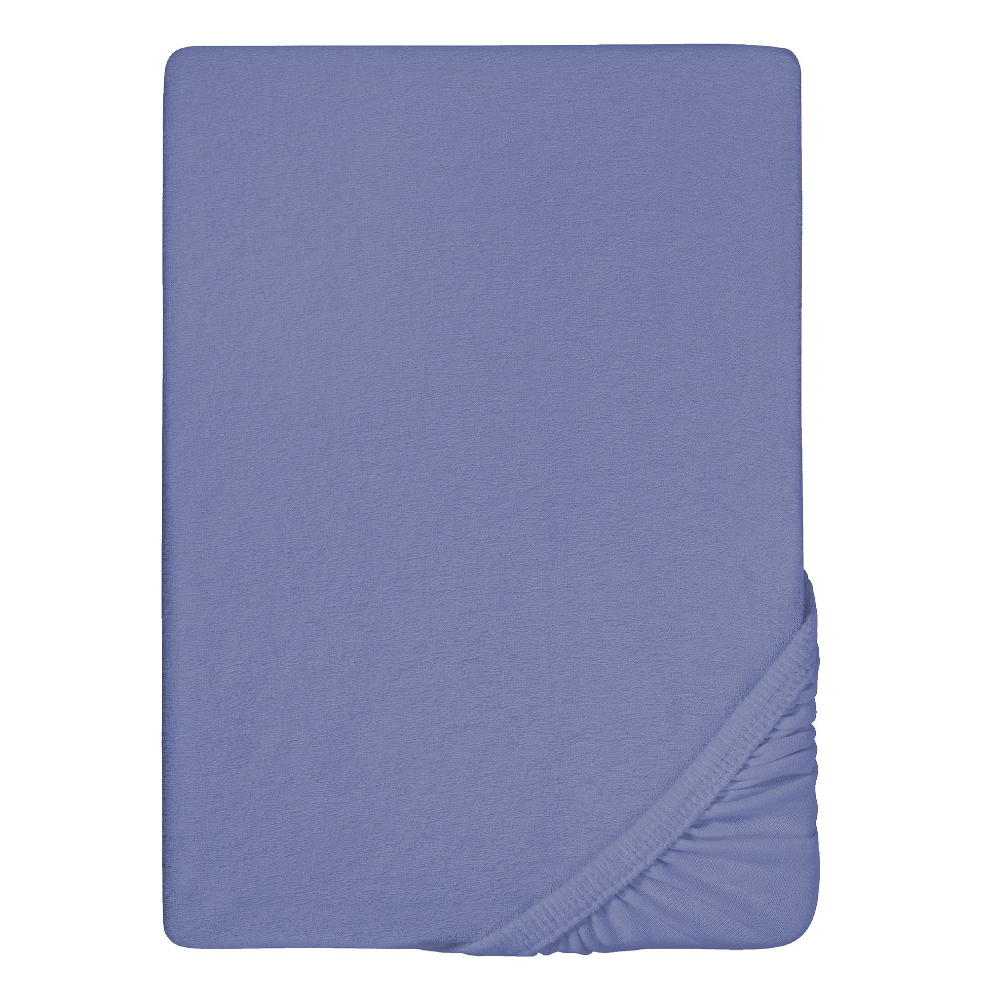 biberna® 1 Spannbettlaken uni Frottee-Stretch Größenauswahl