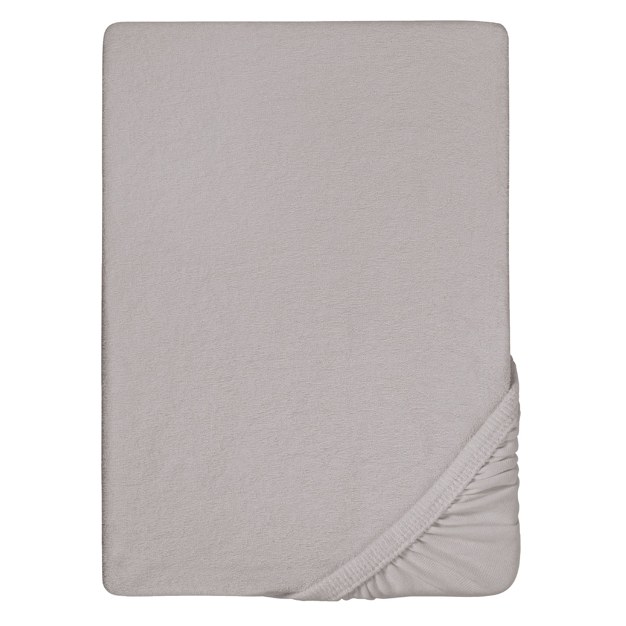 biberna® 1 Spannbettlaken uni Frottee-Stretch Größenauswahl