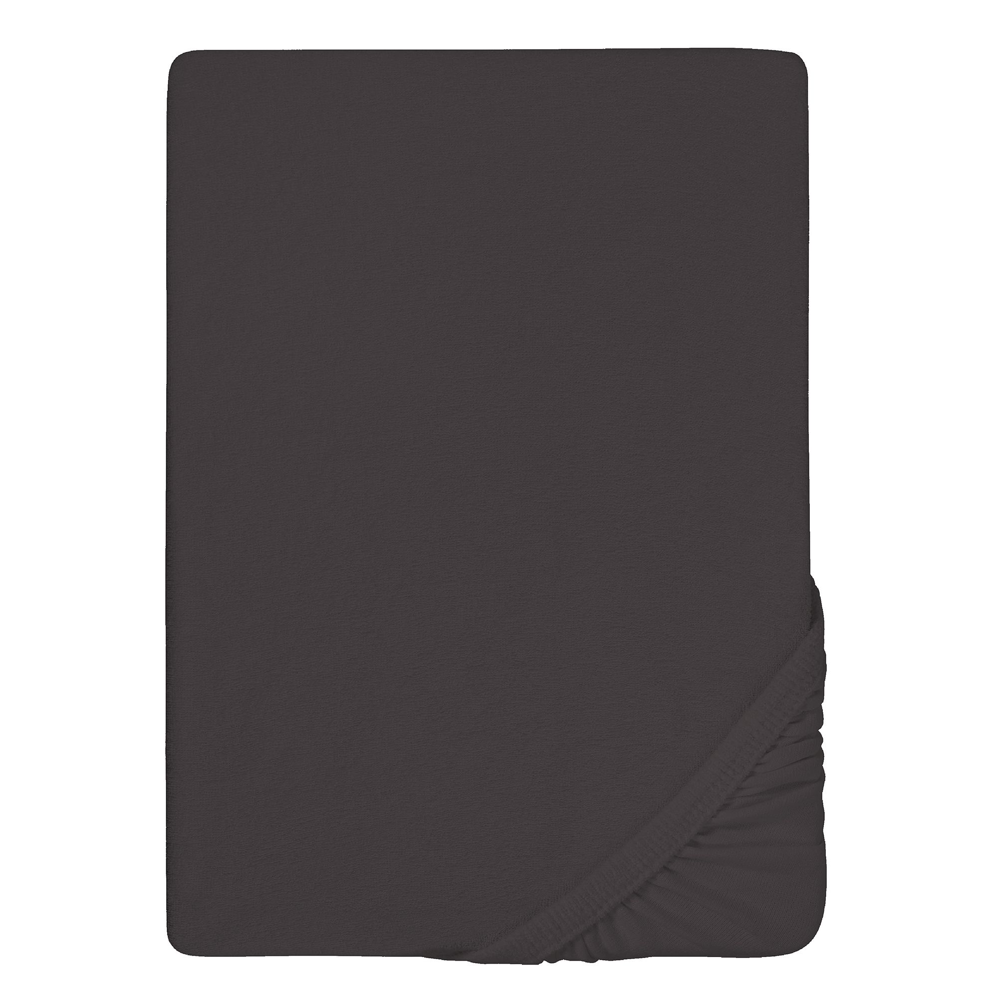 biberna® 1 Spannbettlaken uni Frottee-Stretch Größenauswahl