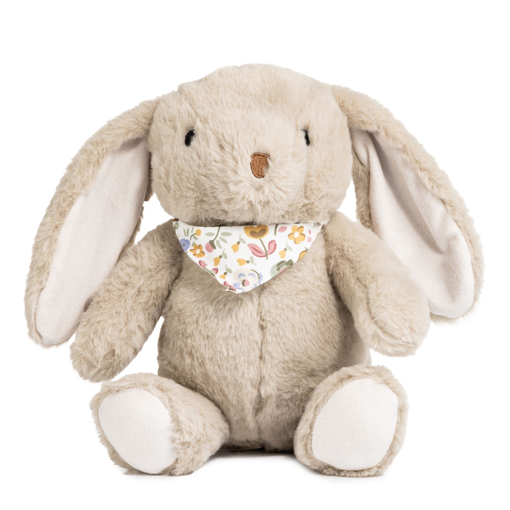 MONT CHALET Kuscheltier Hase mit Halstuch Fellimitat Höhe ca. 25cm