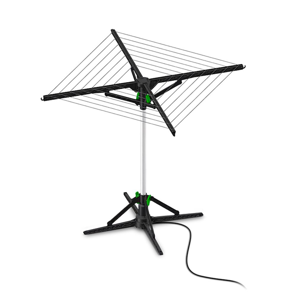 Rotierender Wäscheständer mit 360° Rotation verkürzte Trockenzeit max. Belastung 20kg