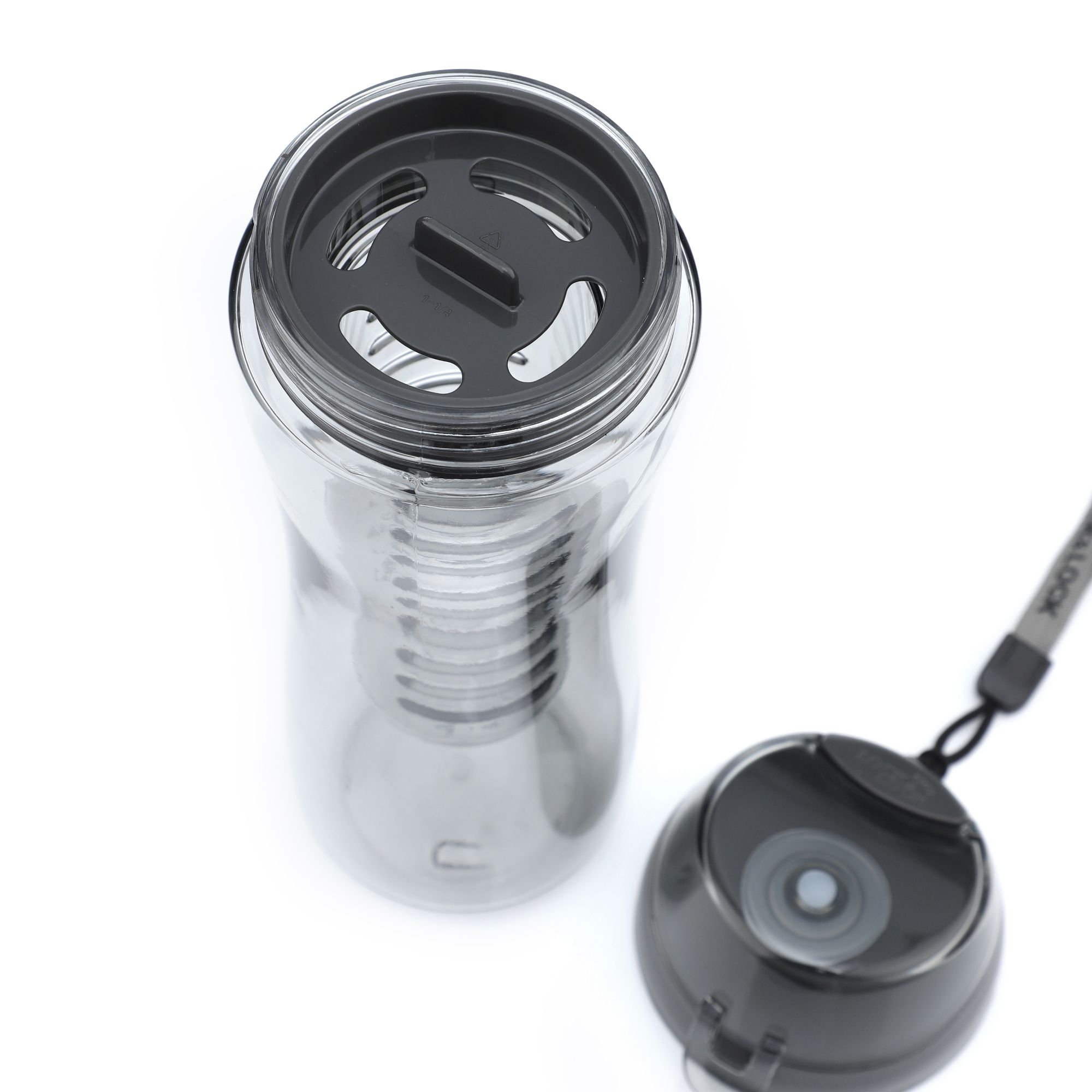 LocknLock TrinkflaschenSet mit Einsatz 4 x 650ml QVC.de