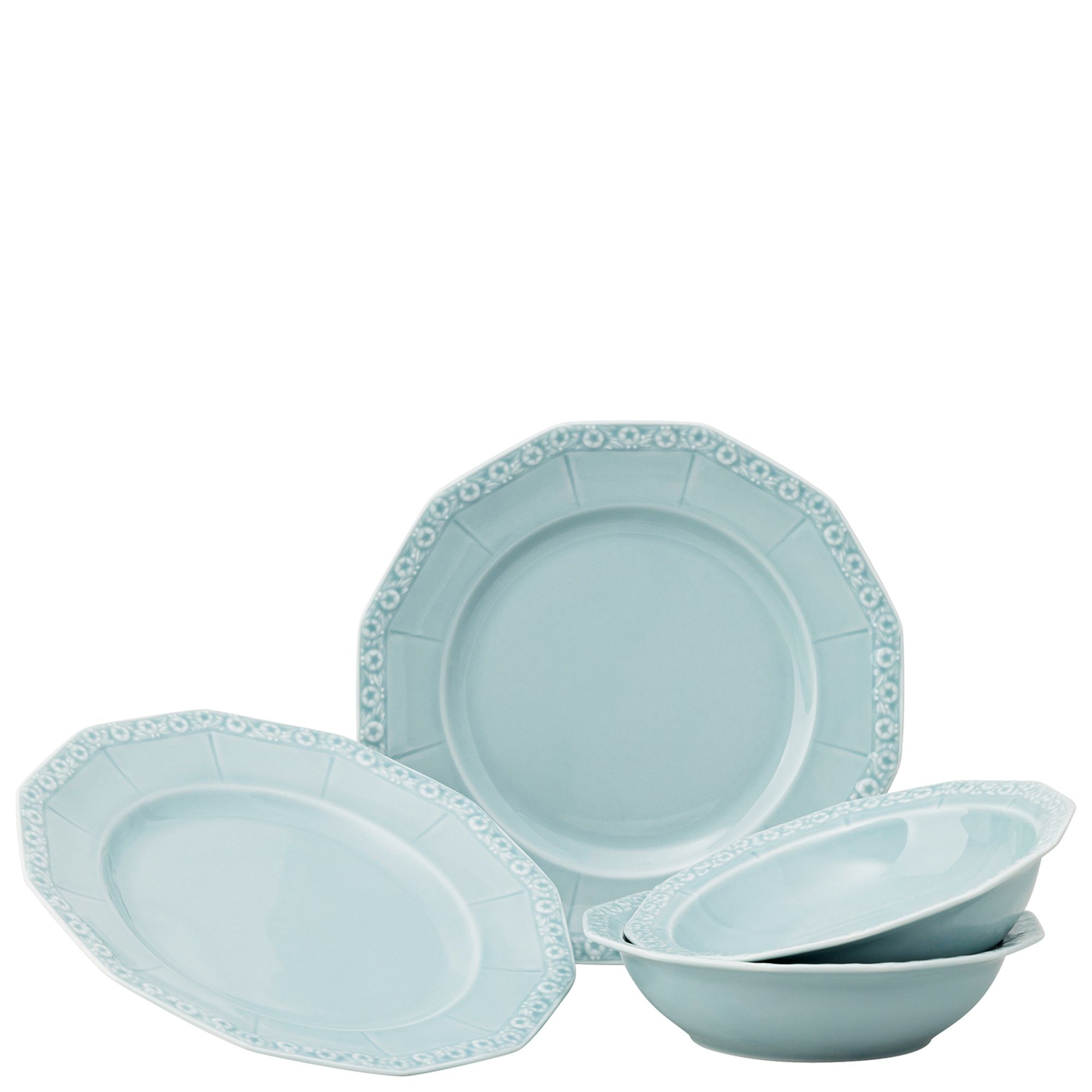  ROSENTHAL Maria en Vogue Frühstücks-Set Pale Mint 4tlg.
