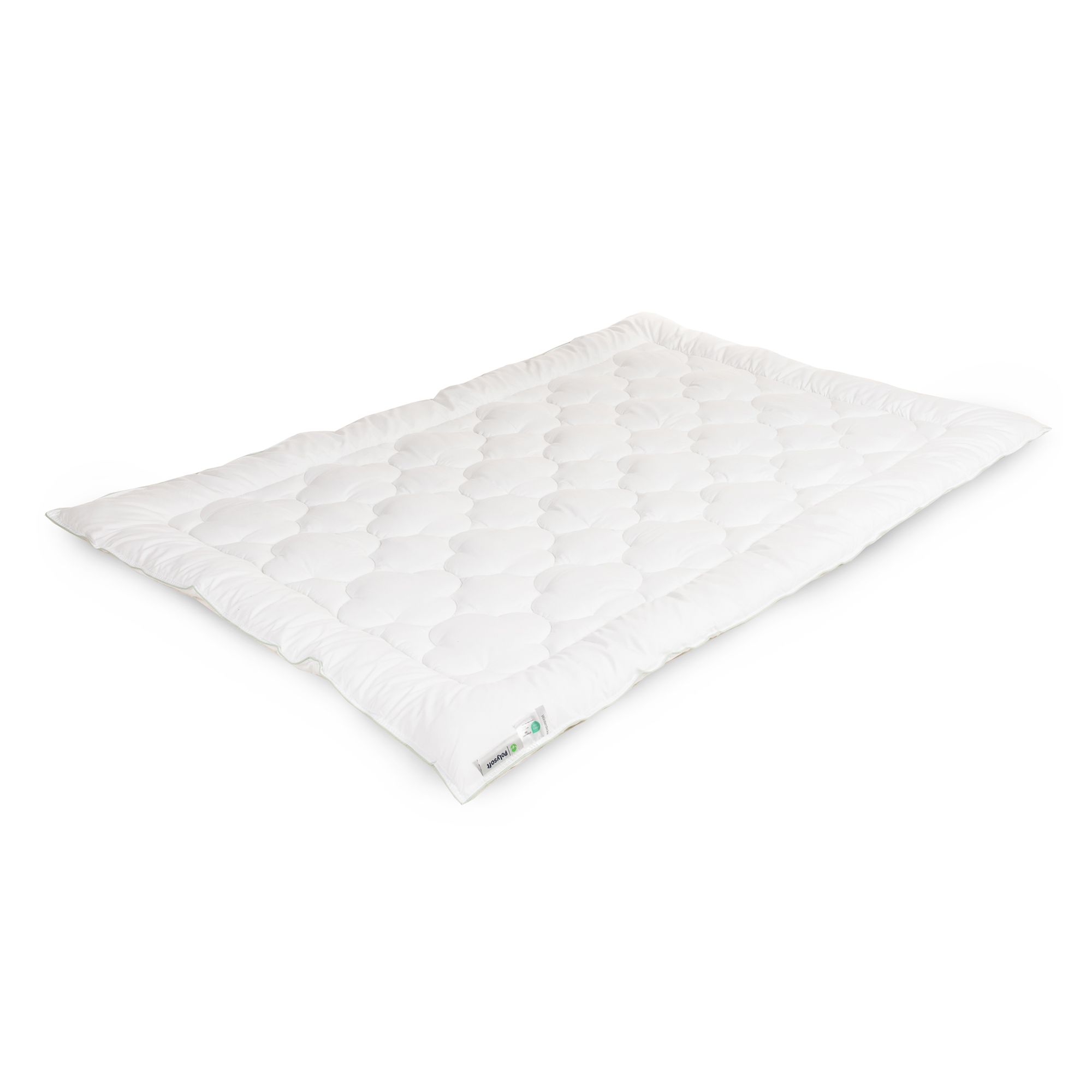 POLYSOFT Winterdecke 4-Loch-Hohlfaser Wolkensteppung Größenauswahl