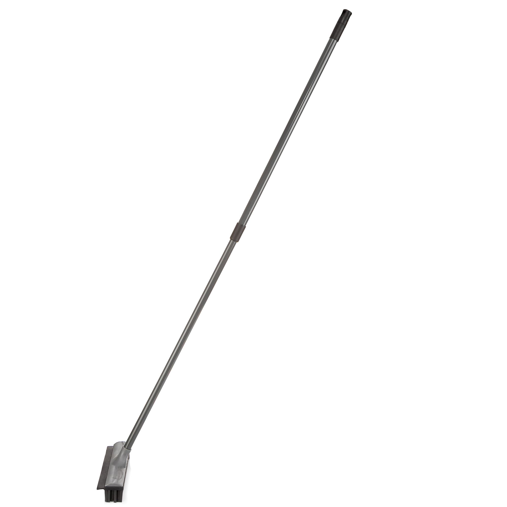 AQUA CLEAN Aqua-Universalbesen mit A-Gummiborsten Abziehlippe & Teleskopstiel