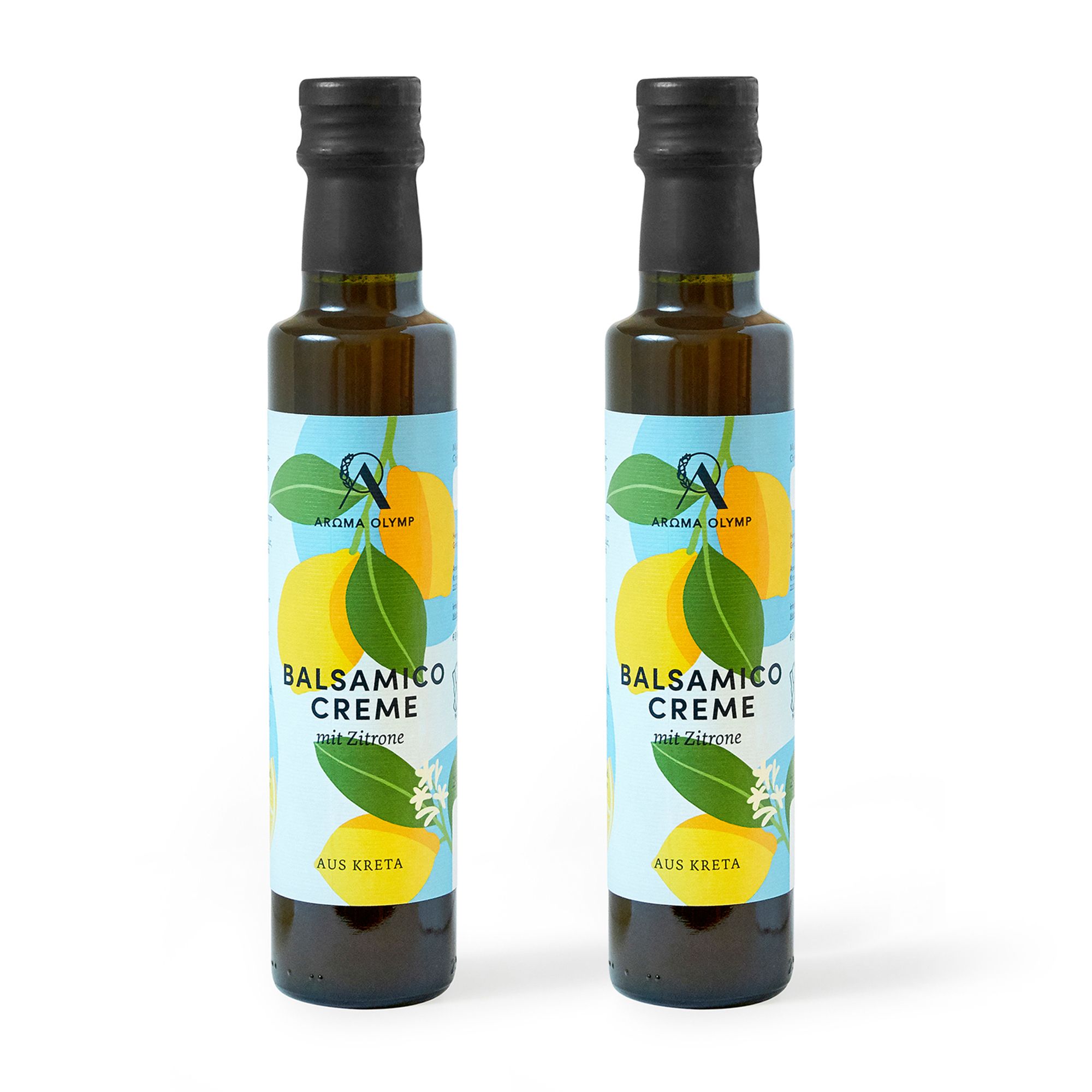 AROMA OLYMP Balsamico Creme mit Zitrone exklusiv bei QVC Inhalt 500ml